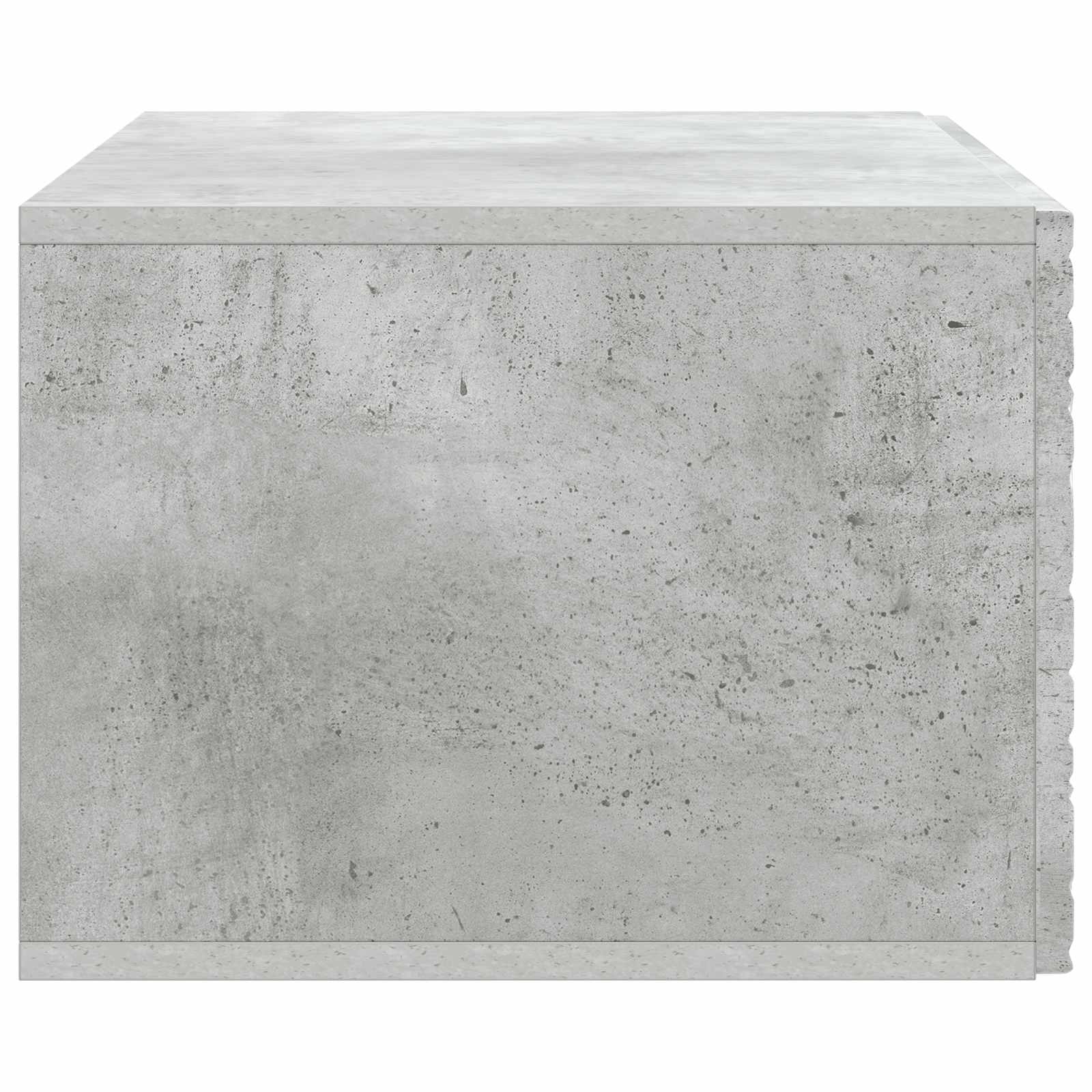 TV ormar za zid 98 x 31 cm Betonska siva Konstruirano drvo