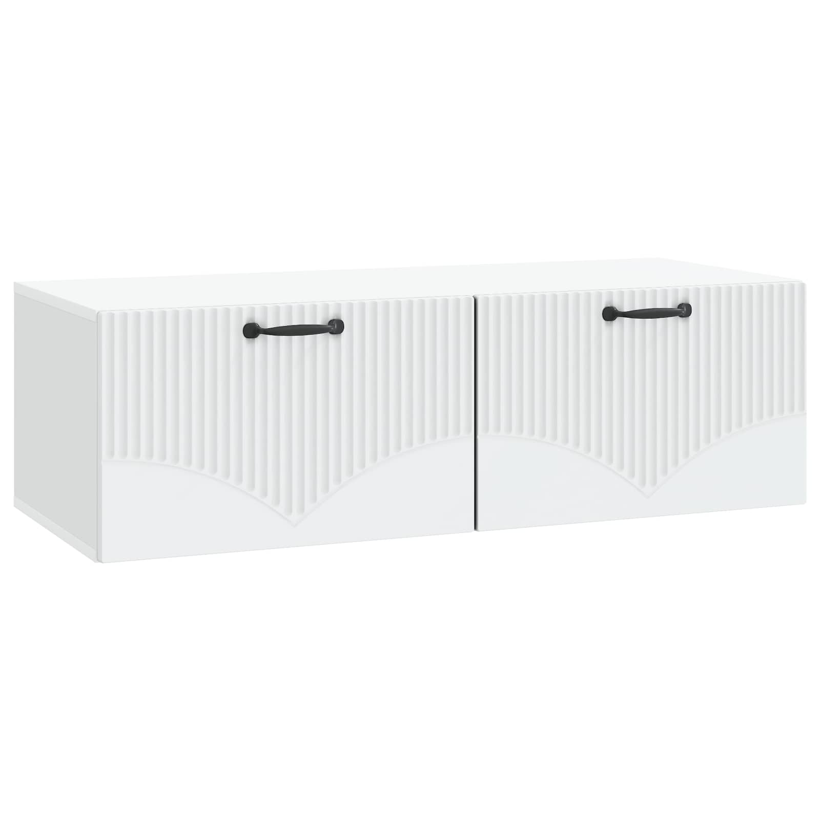 TV ormar za zid Zidne Bijela 98 x 41 x 30 cm Konstruirano drvo