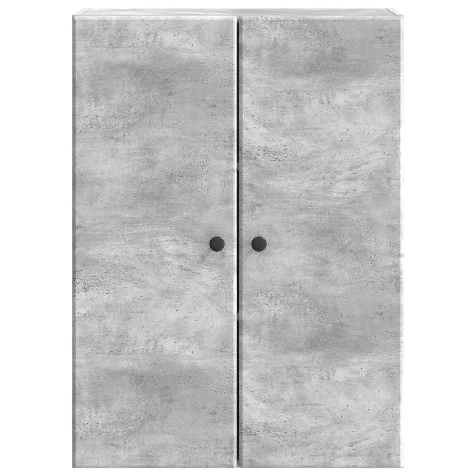 Ormar za montažu na zid Betonska siva 66 x 34,5 x 90 cm