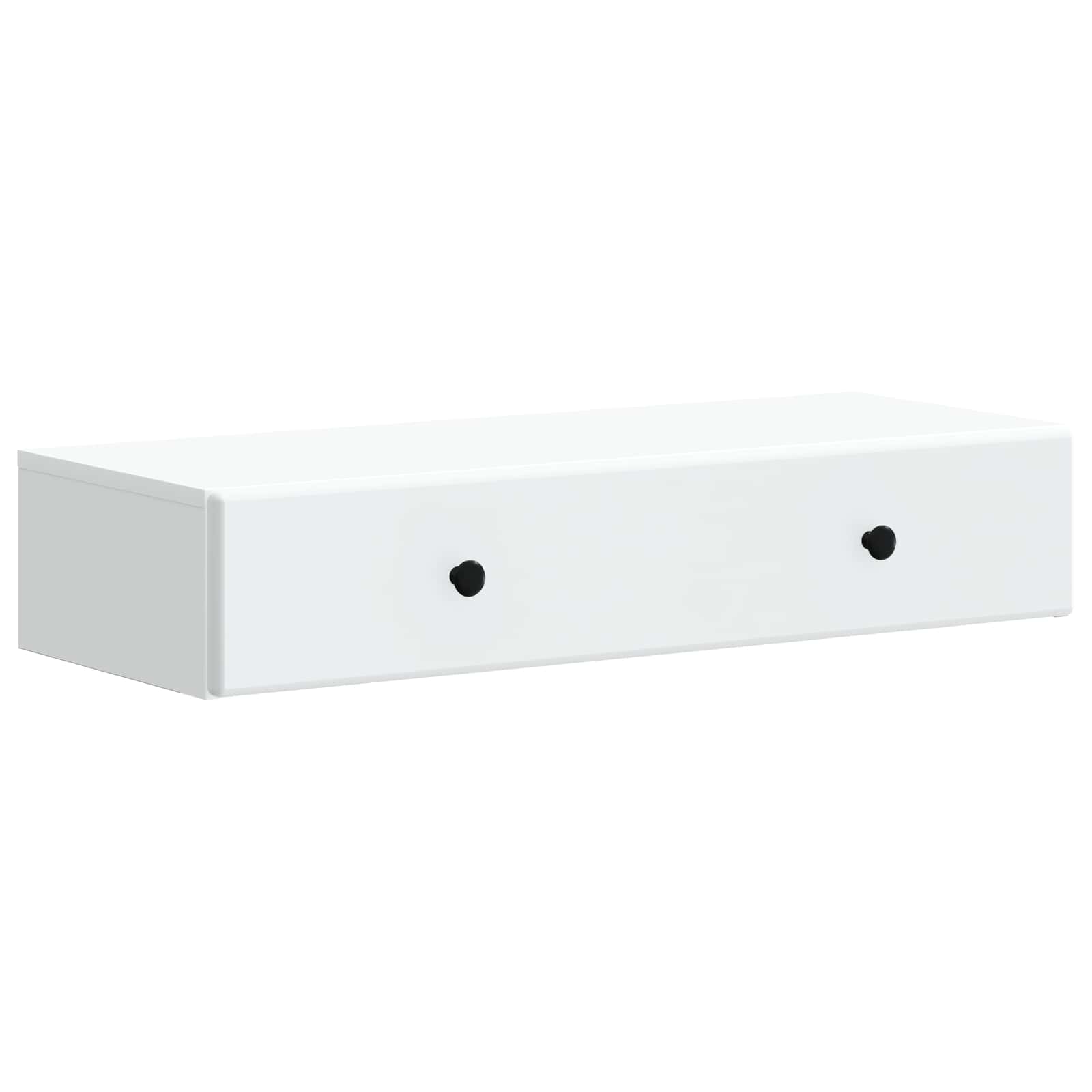 Stolna montirana na zid Bijela 87,5 x 34,5 x 17 cm