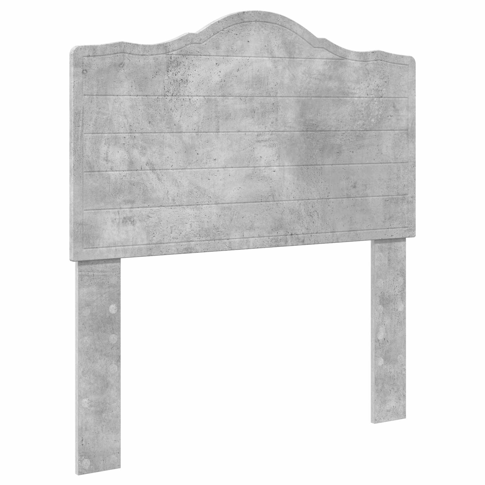 Krevet s od storage Betonski sivi 70 x 190 cm Konstruirano drvo