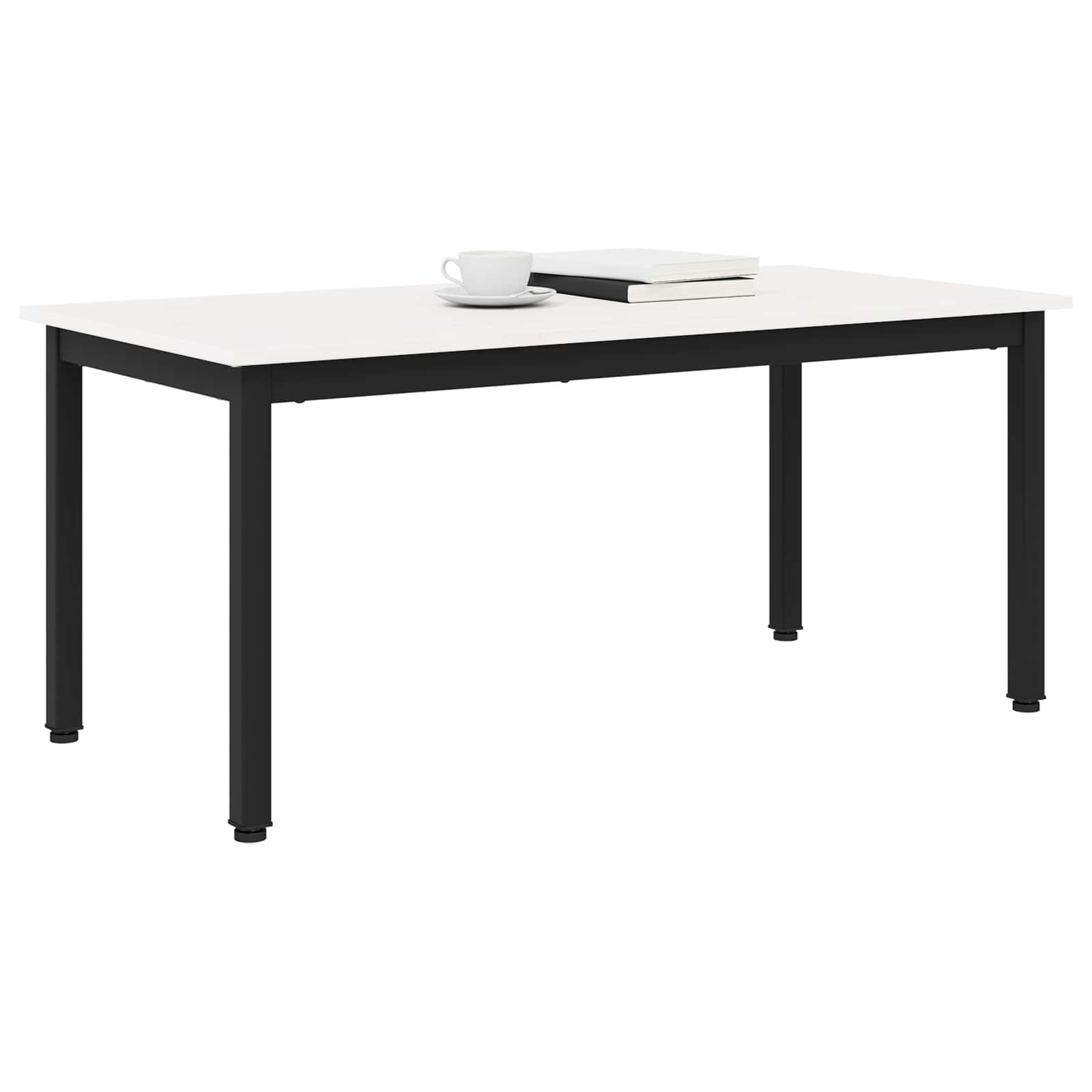 Kava Stol Bijelo 100 x 50 x 45 cm Čvrsto borovo drvo