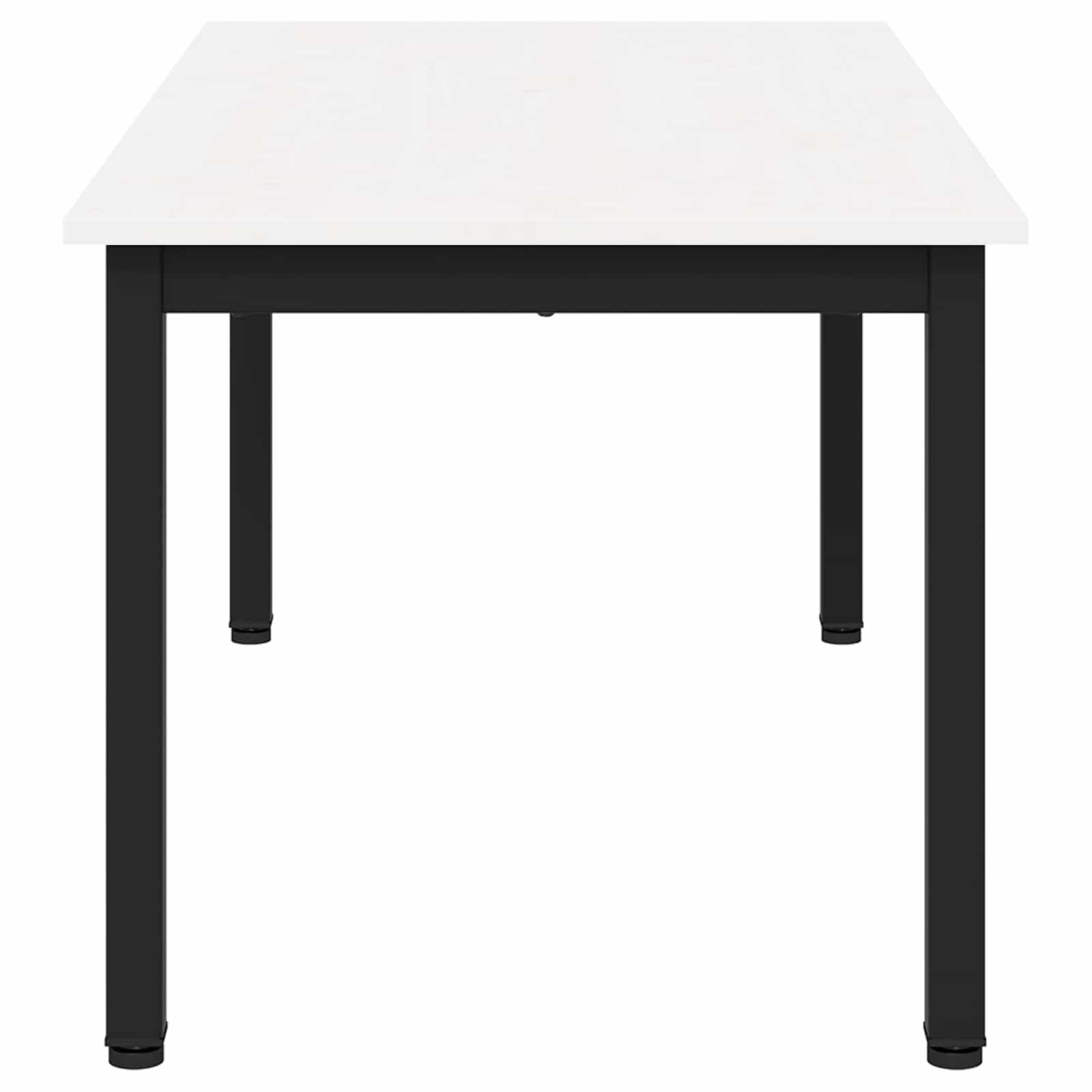 Kava Stol Bijelo 100 x 50 x 45 cm Čvrsto borovo drvo