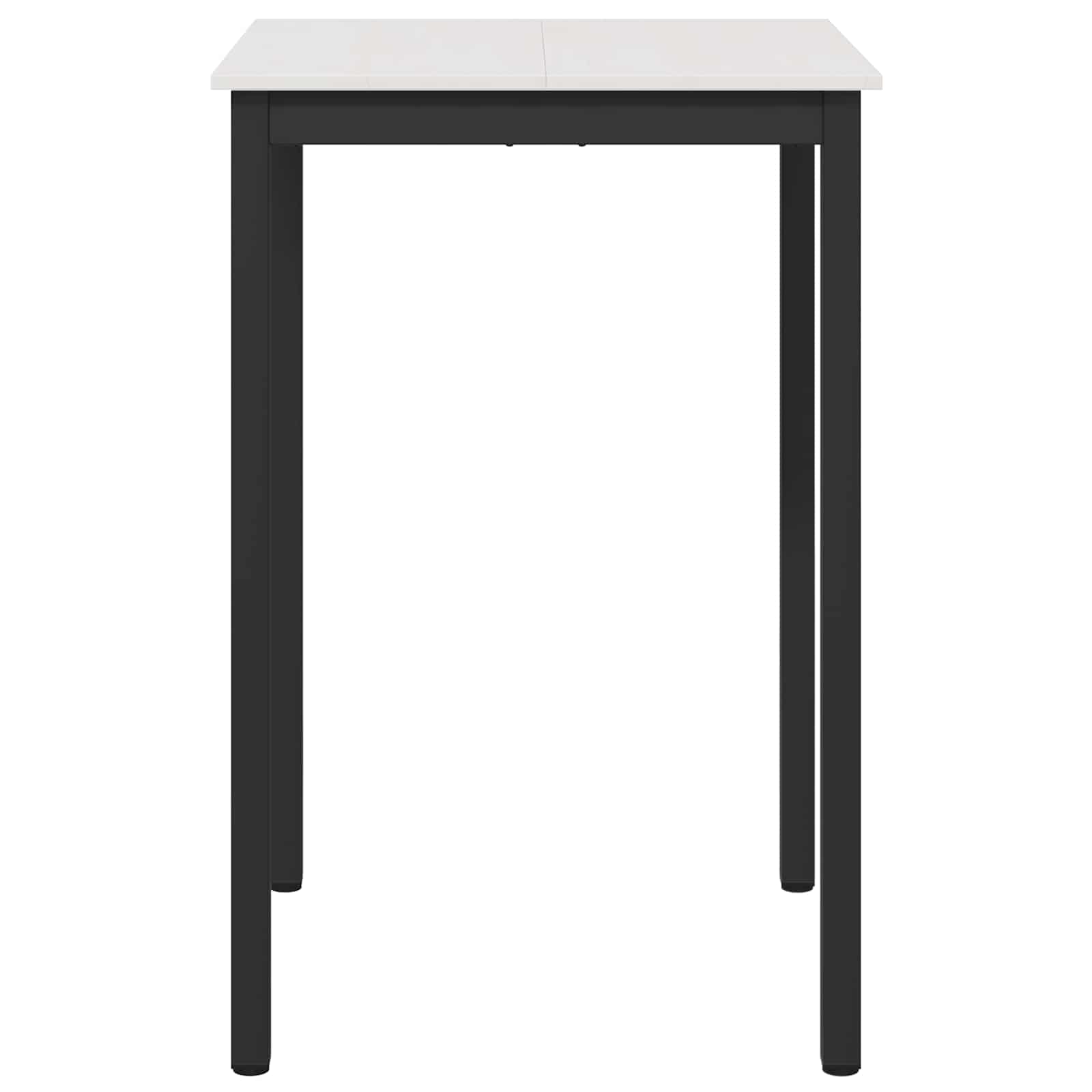 Stol za bar Bijelo 70 x 70 x 105 cm Čvrsto borovo drvo