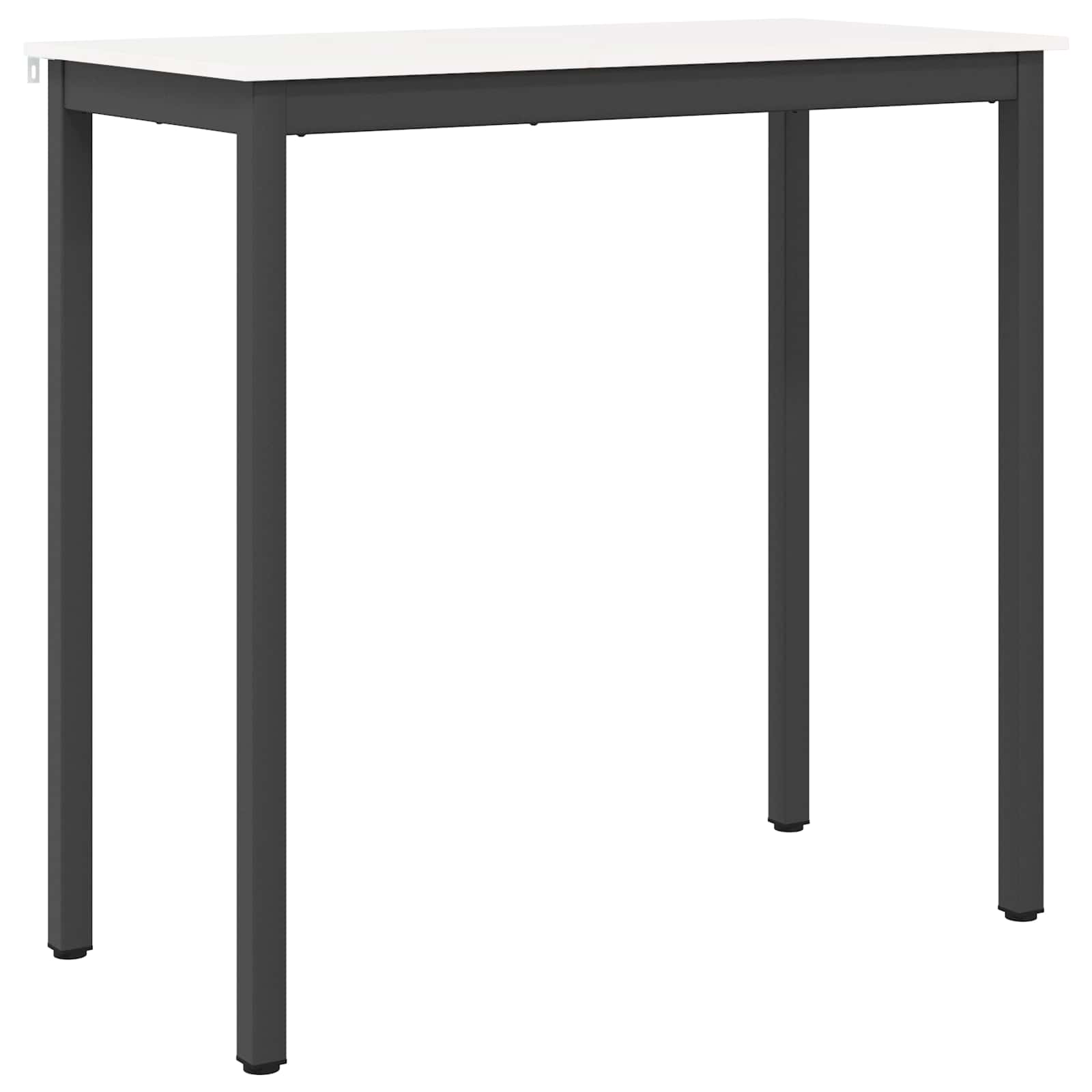 Stol za bar Bijelo 110 x 55 x 105 cm Čvrsto borovo drvo