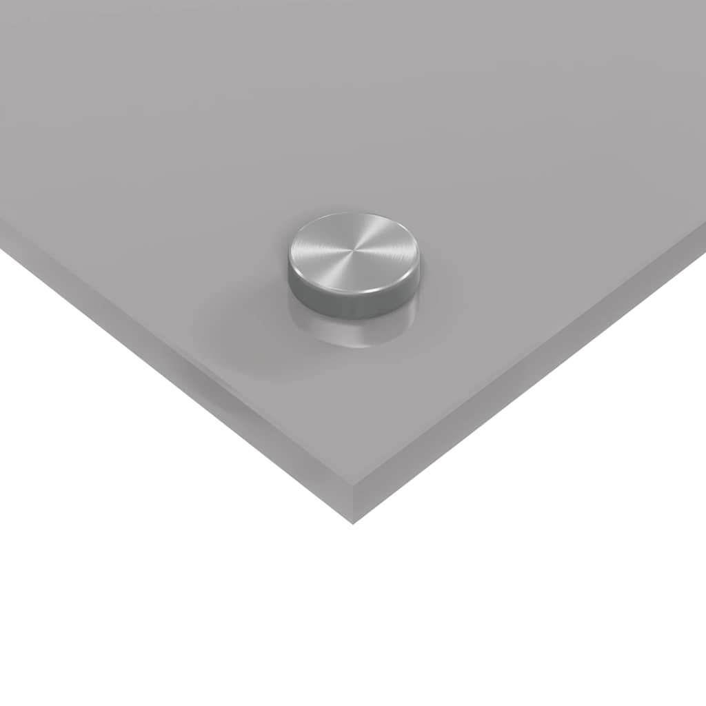 Kuhinjski zid 2 pcs Svijetlo siva 90 x 40 cm