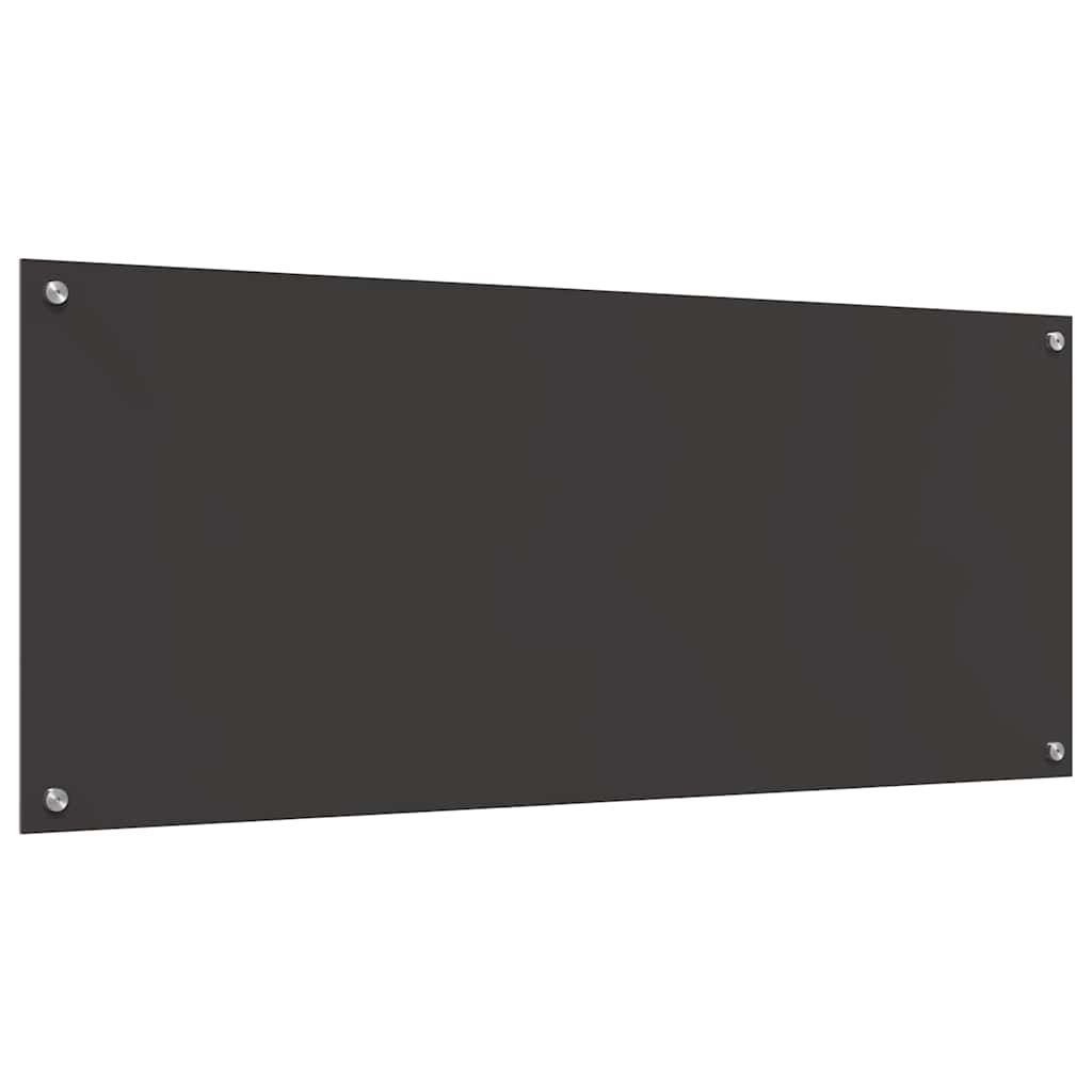 Kuhinjski zid 2 pcs Tamno siva 120 x 50 cm