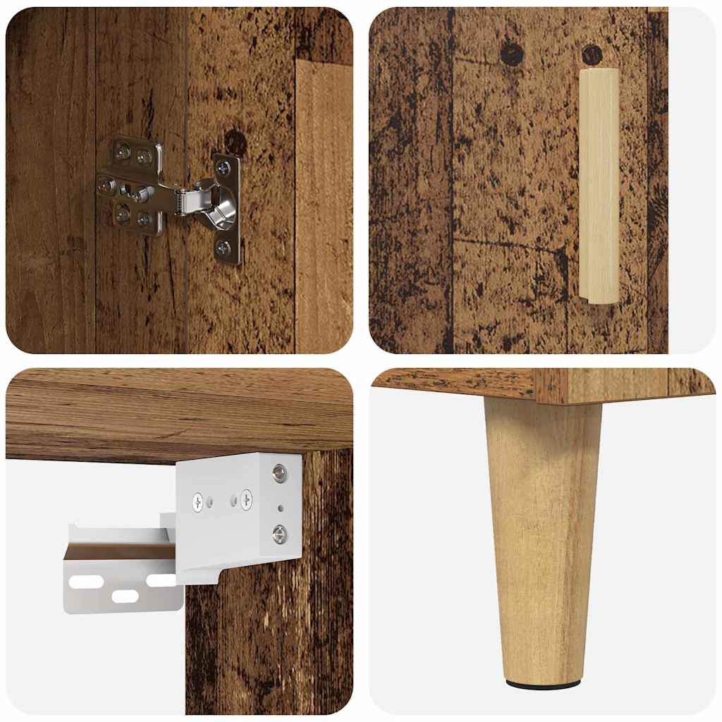Highboard Staro drvo 69,5 x 32,5 x 180 cm Konstruirano drvo