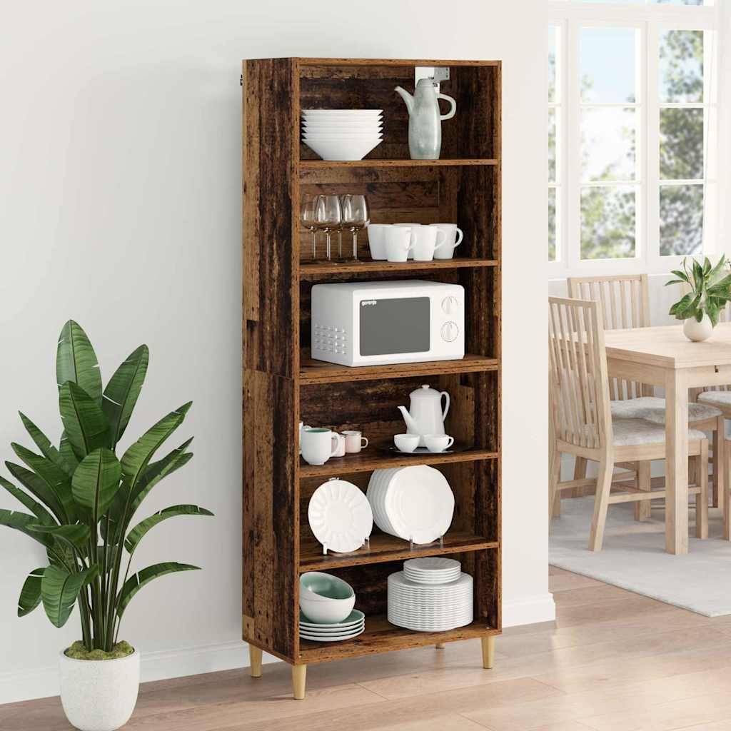 Highboard Staro drvo 69,5 x 32,5 x 180 cm Konstruirano drvo