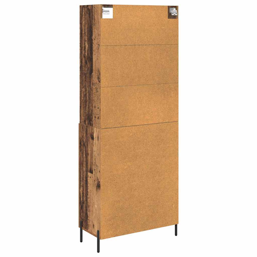 Highboard Staro drvo 69,5 x 32,5 x 180 cm Konstruirano drvo