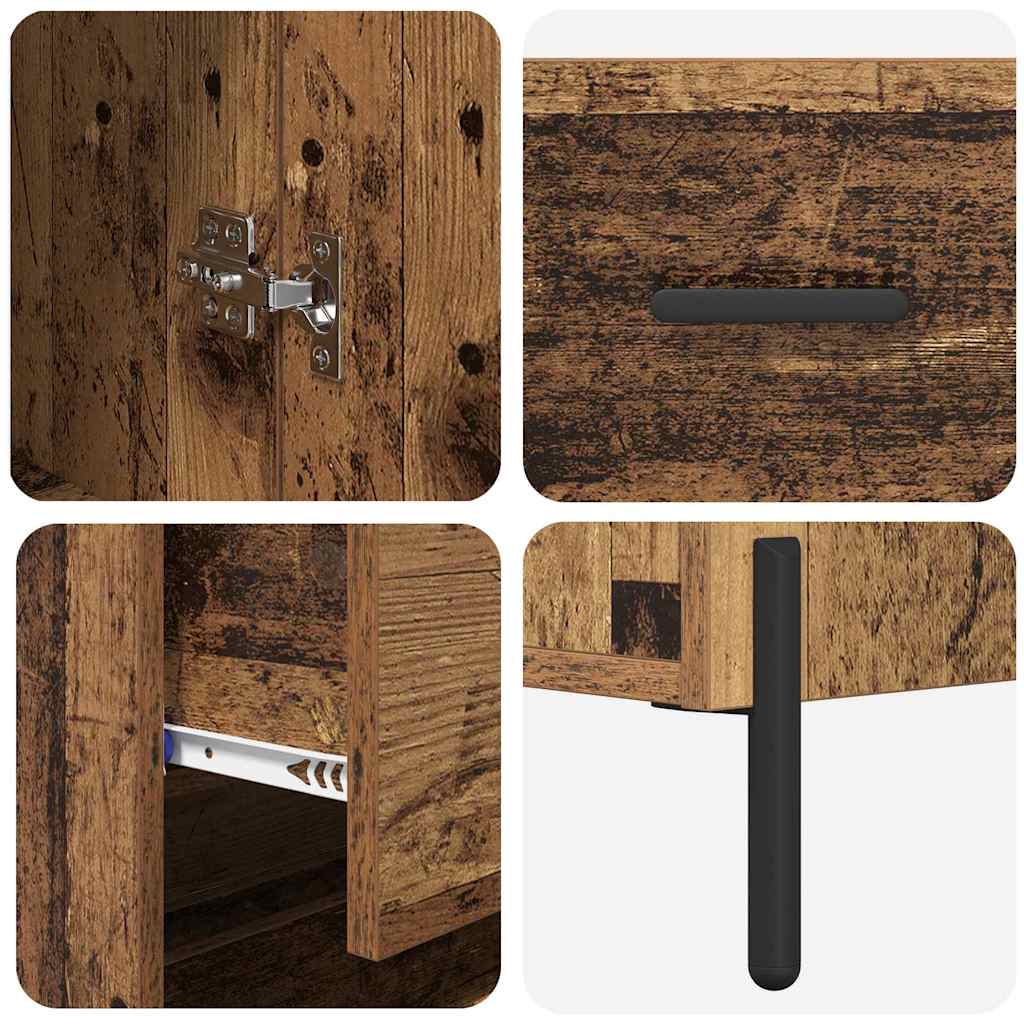 Highboard Staro drvo 69,5 x 32,5 x 180 cm Konstruirano drvo