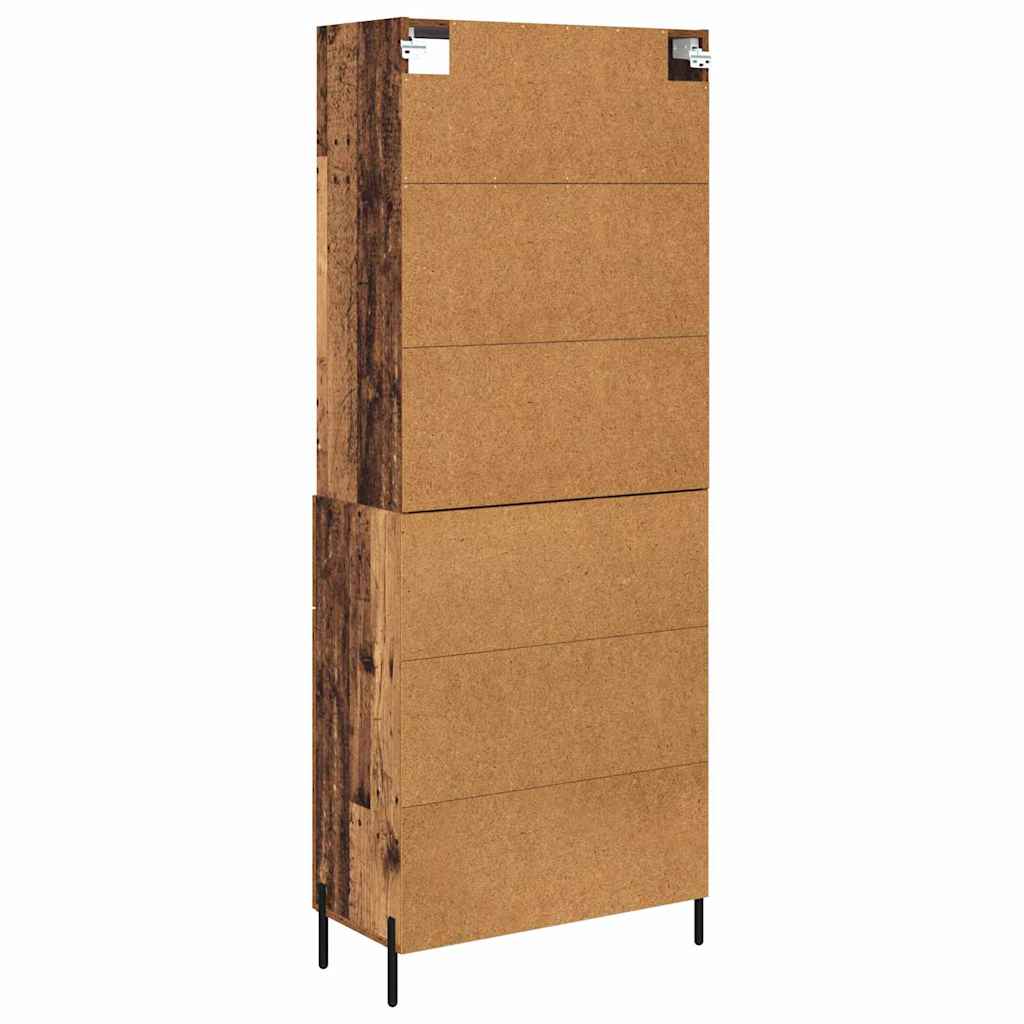 Highboard Staro drvo 69,5 x 32,5 x 180 cm Konstruirano drvo