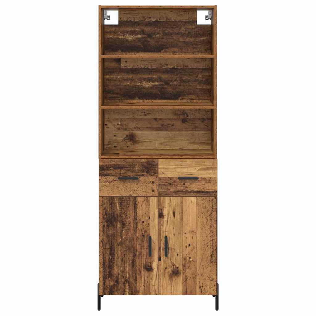 Highboard Staro drvo 69,5 x 32,5 x 180 cm Konstruirano drvo