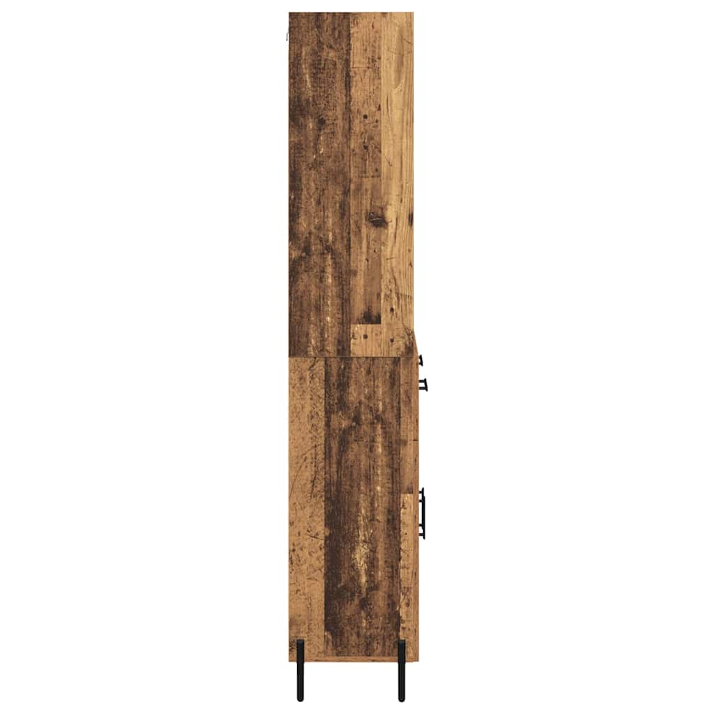 Highboard Staro drvo 69,5 x 32,5 x 180 cm Konstruirano drvo