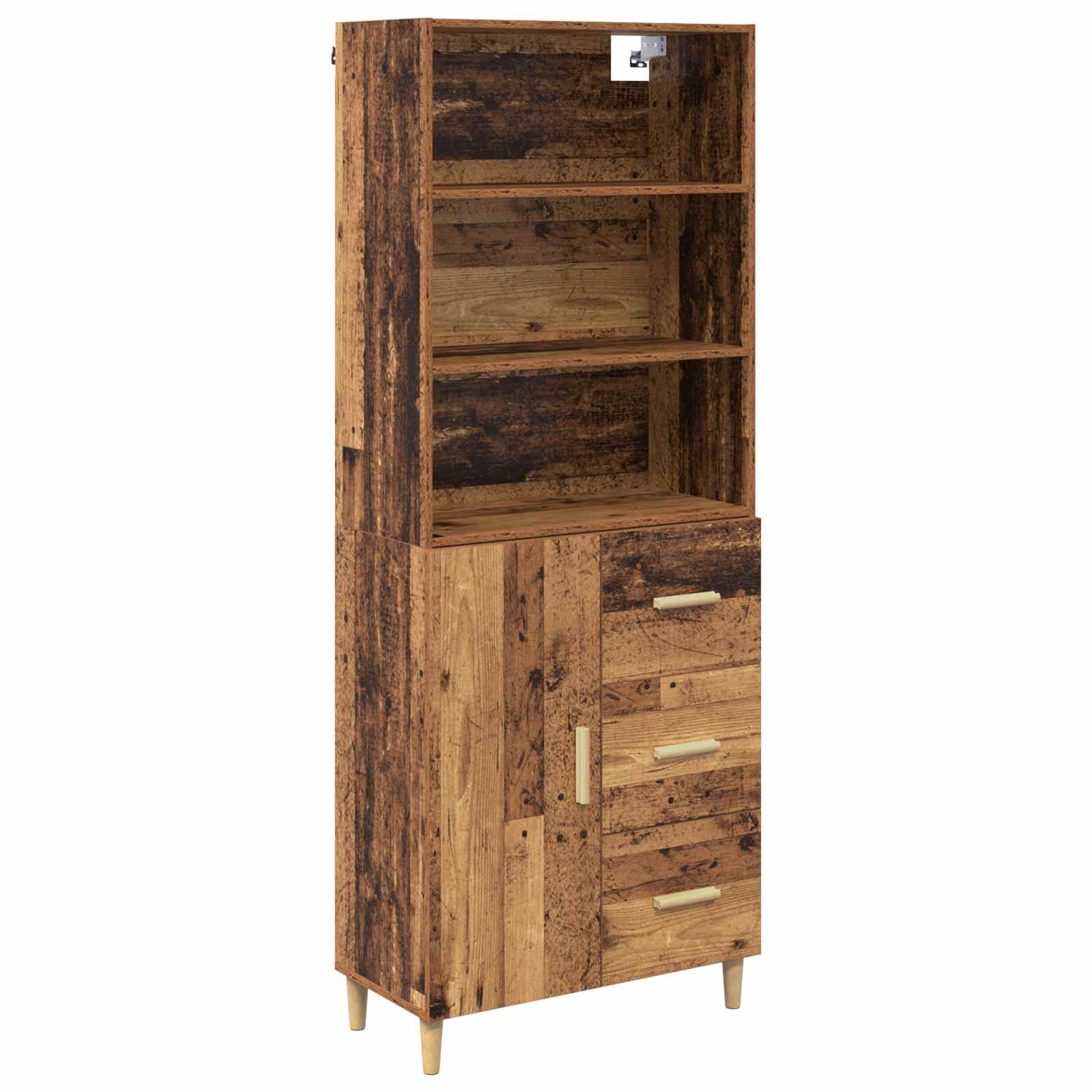Highboard Staro drvo 69,5 x 32,5 x 180 cm Konstruirano drvo