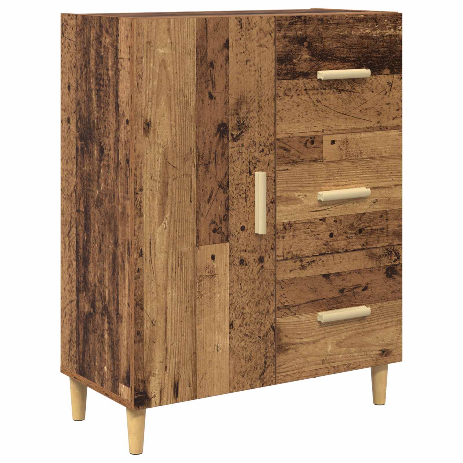 Highboard Staro drvo 69,5 x 32,5 x 180 cm Konstruirano drvo