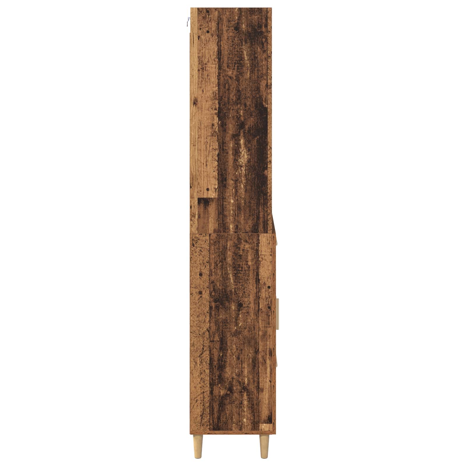 Highboard Staro drvo 69,5 x 32,5 x 180 cm Konstruirano drvo