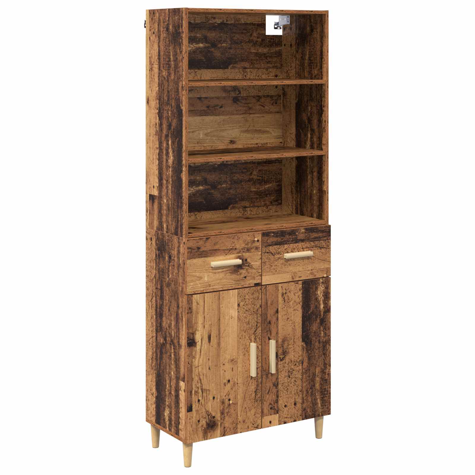Highboard Staro drvo 69,5 x 32,5 x 180 cm Konstruirano drvo