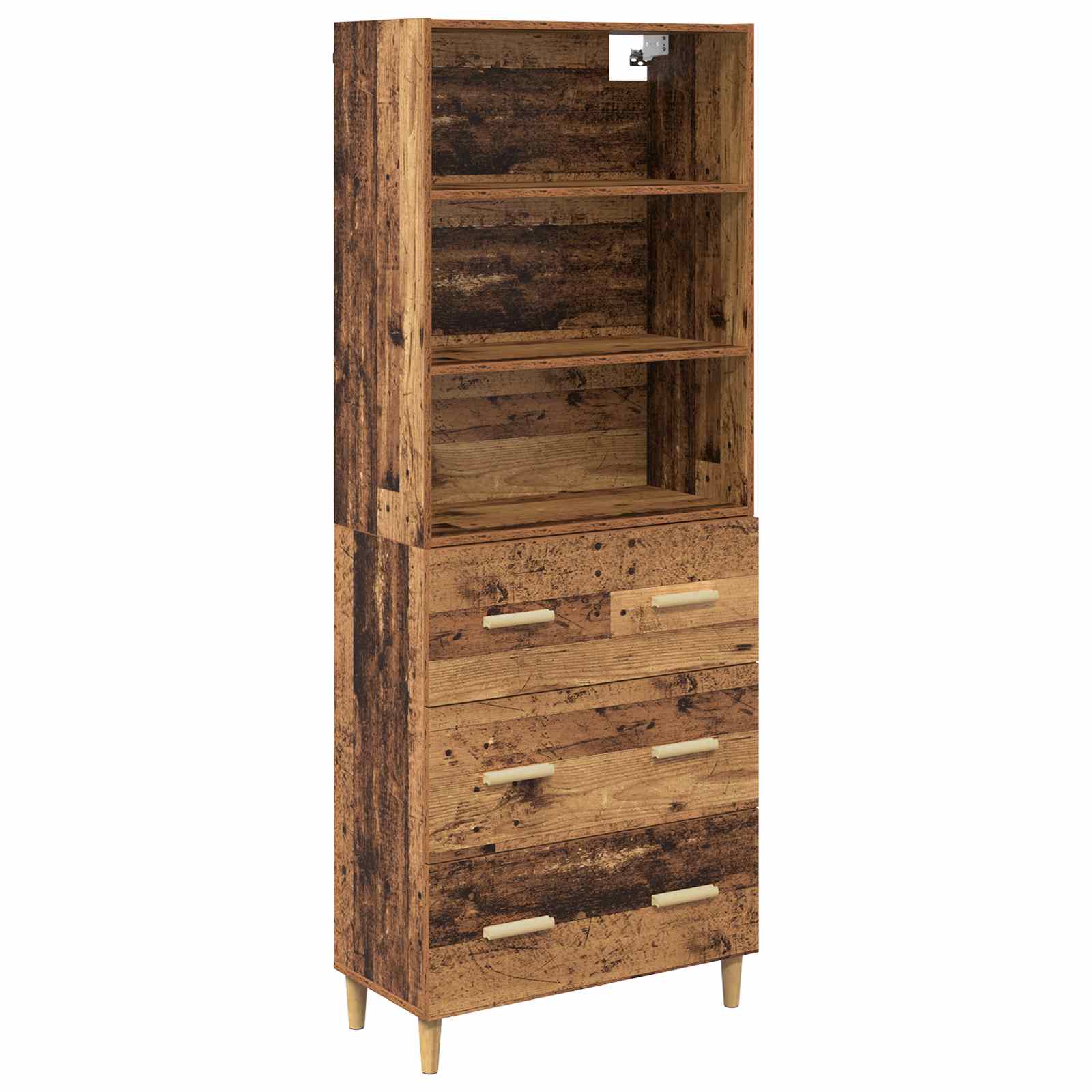 Highboard Staro drvo 69,5 x 32,5 x 180 cm Konstruirano drvo