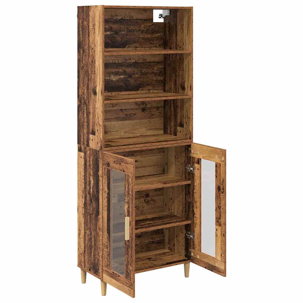 Highboard Staro drvo 69,5 x 32,5 x 180 cm Konstruirano drvo