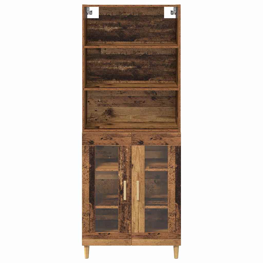 Highboard Staro drvo 69,5 x 32,5 x 180 cm Konstruirano drvo