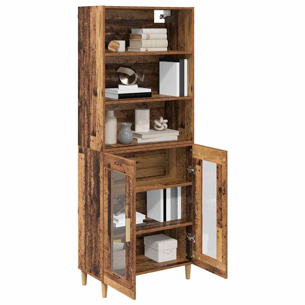 Highboard Staro drvo 69,5 x 32,5 x 180 cm Konstruirano drvo