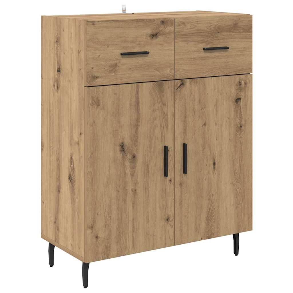 Highboard s ladicama Umjetnički hrast 69,5 x 34 x 180 cm