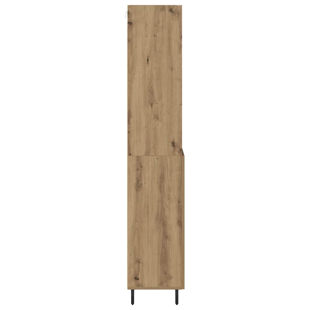 Highboard s ladicama Umjetnički hrast 69,5 x 34 x 180 cm