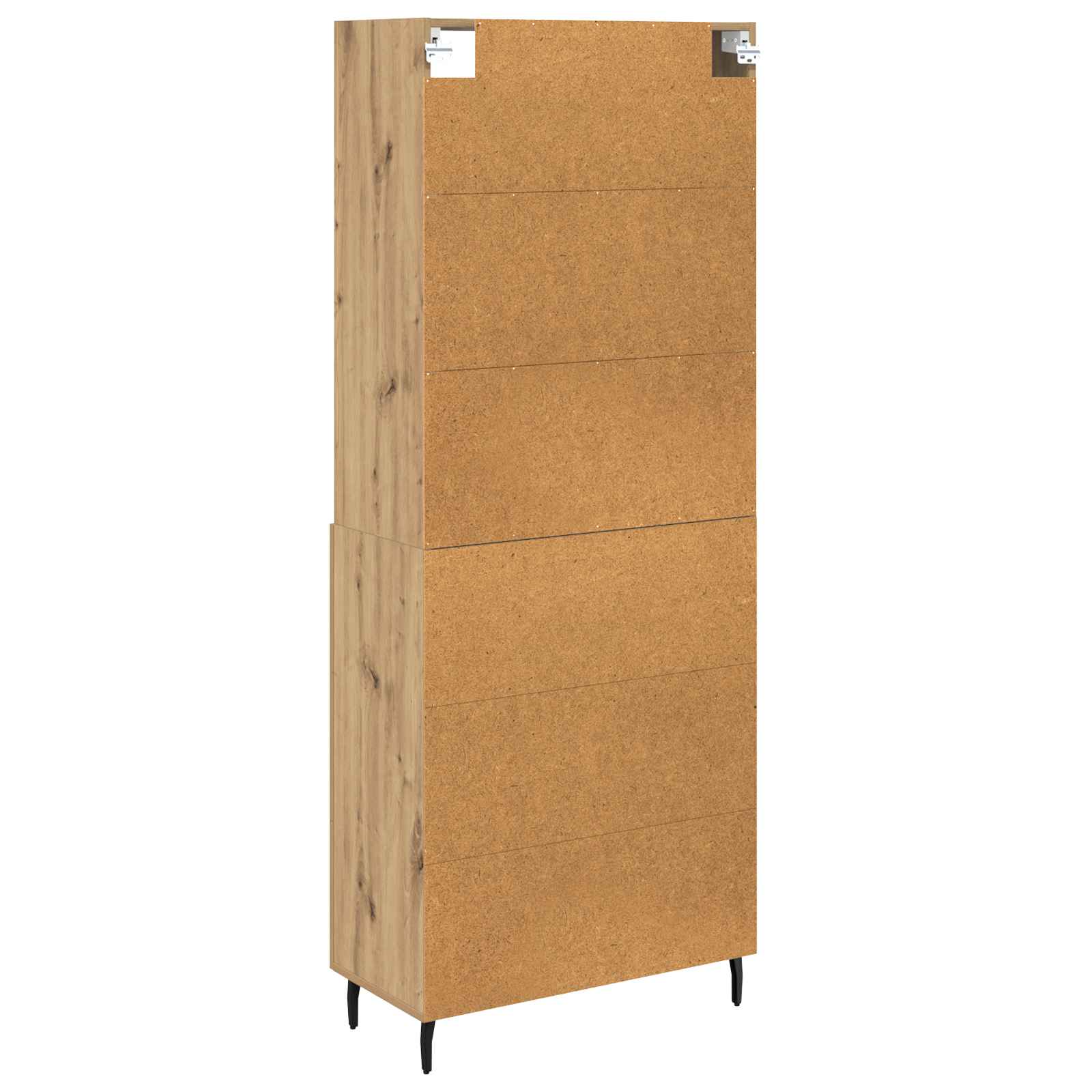 Highboard s ladicama Umjetnički hrast 69,5 x 34 x 180 cm