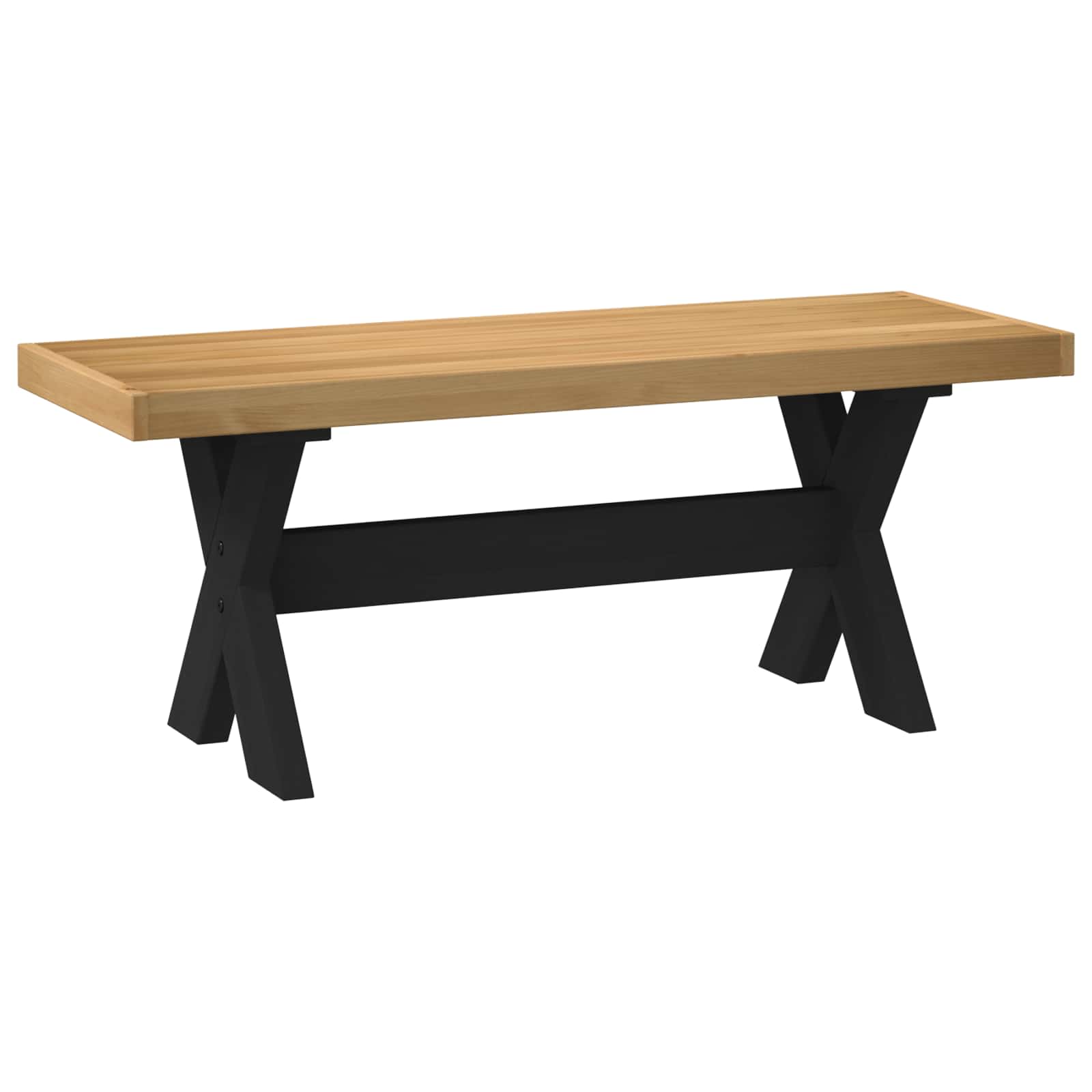 Klupa za blagovanje NOAIN 120 x 41 x 45 cm Masivna borovina