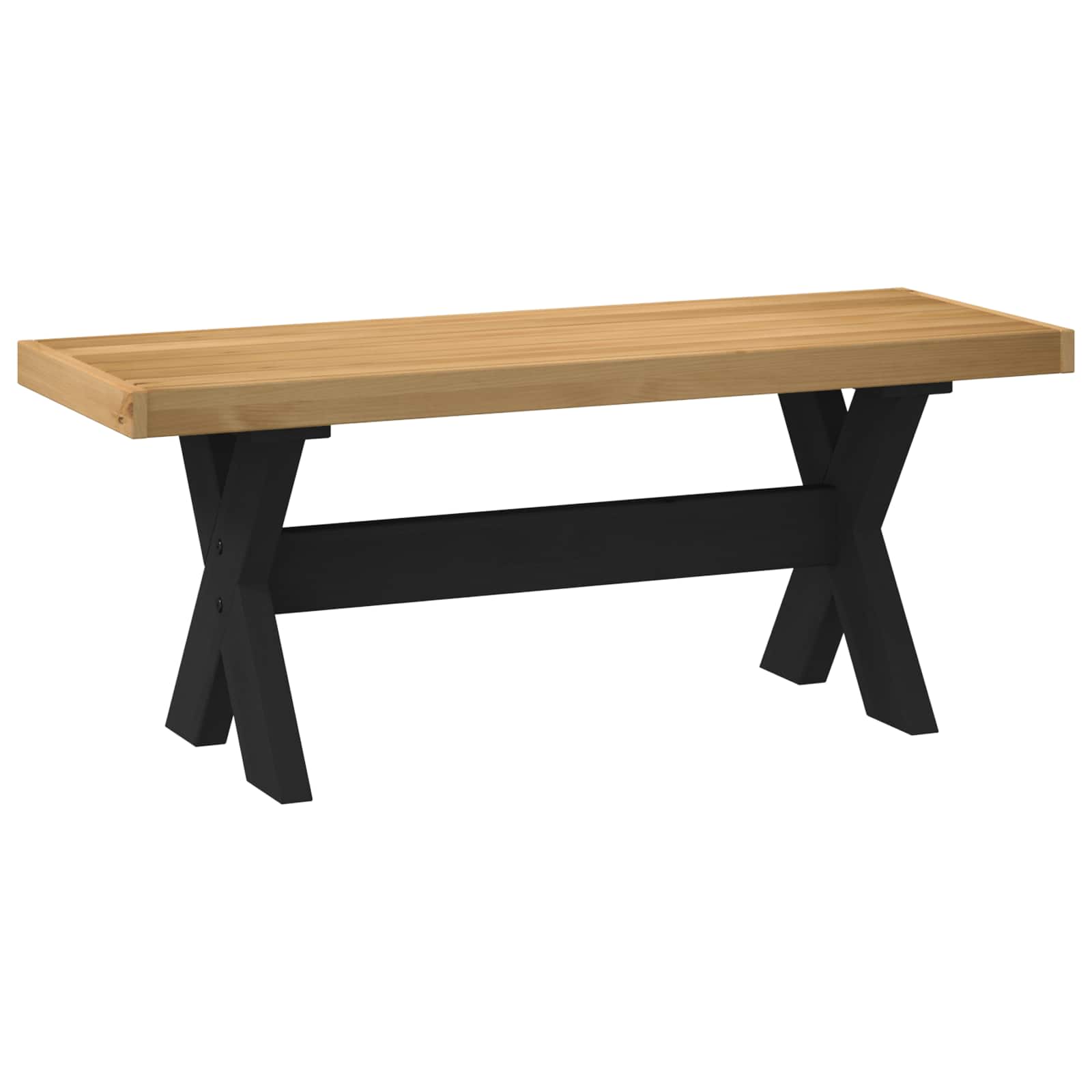 Klupa za blagovanje NOAIN 120 x 41 x 45 cm Masivna borovina