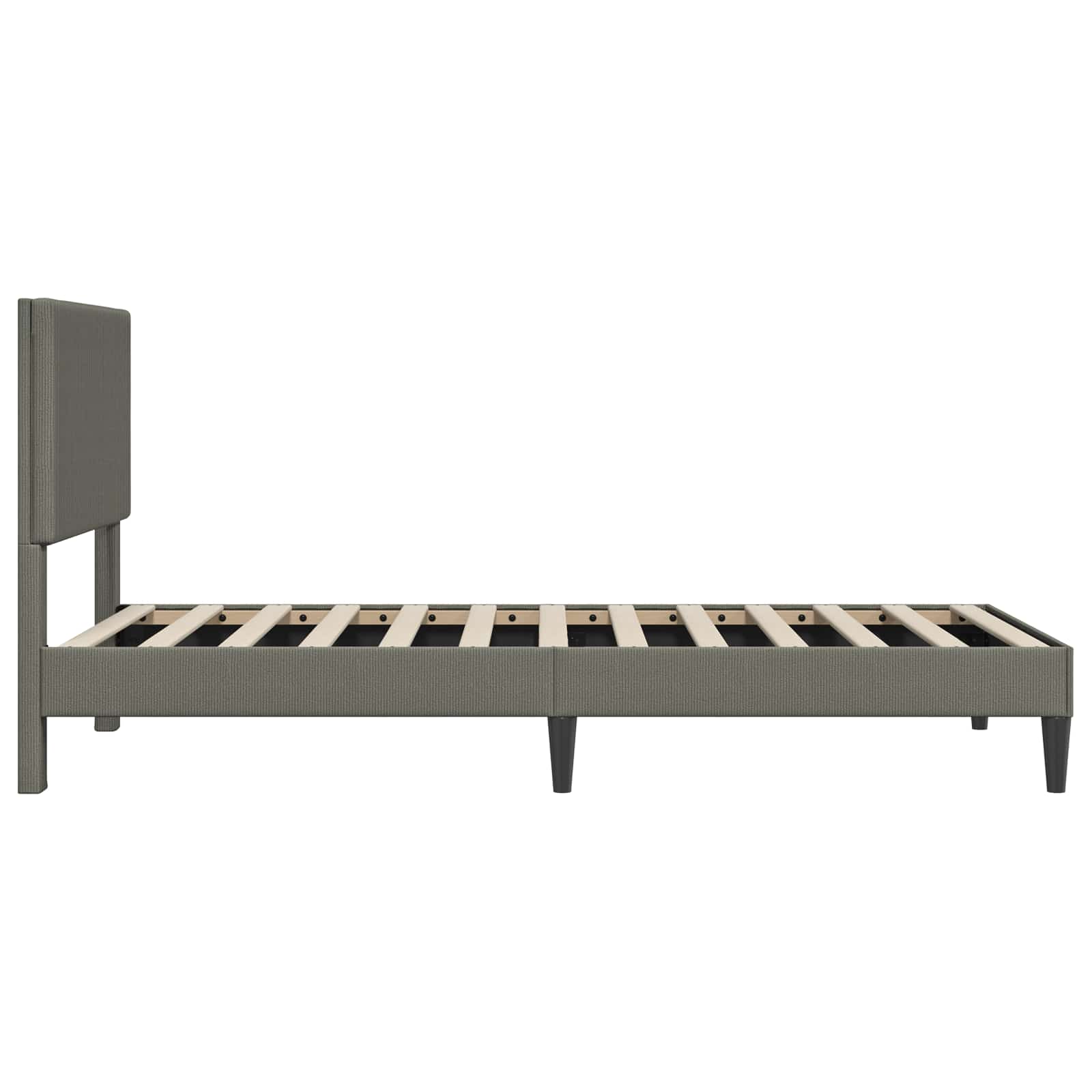 Krevetna konstrukcija Svjetlosiva 90 x 200 cm Kordura tekstil