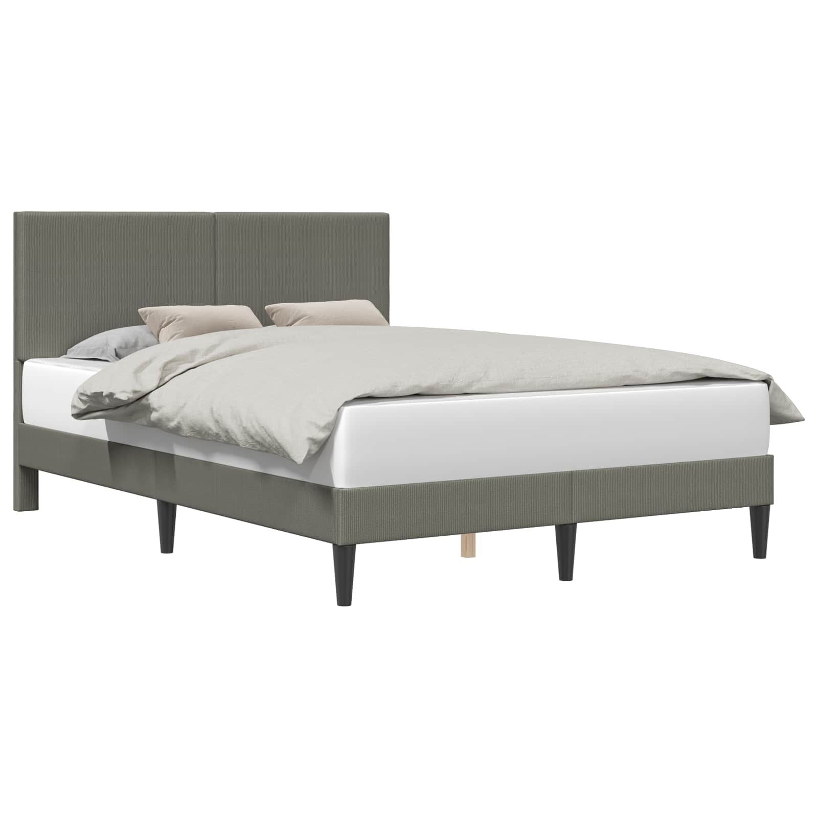 Krevetna konstrukcija Svjetlosiva 120 x 190 cm Kordura tekstil