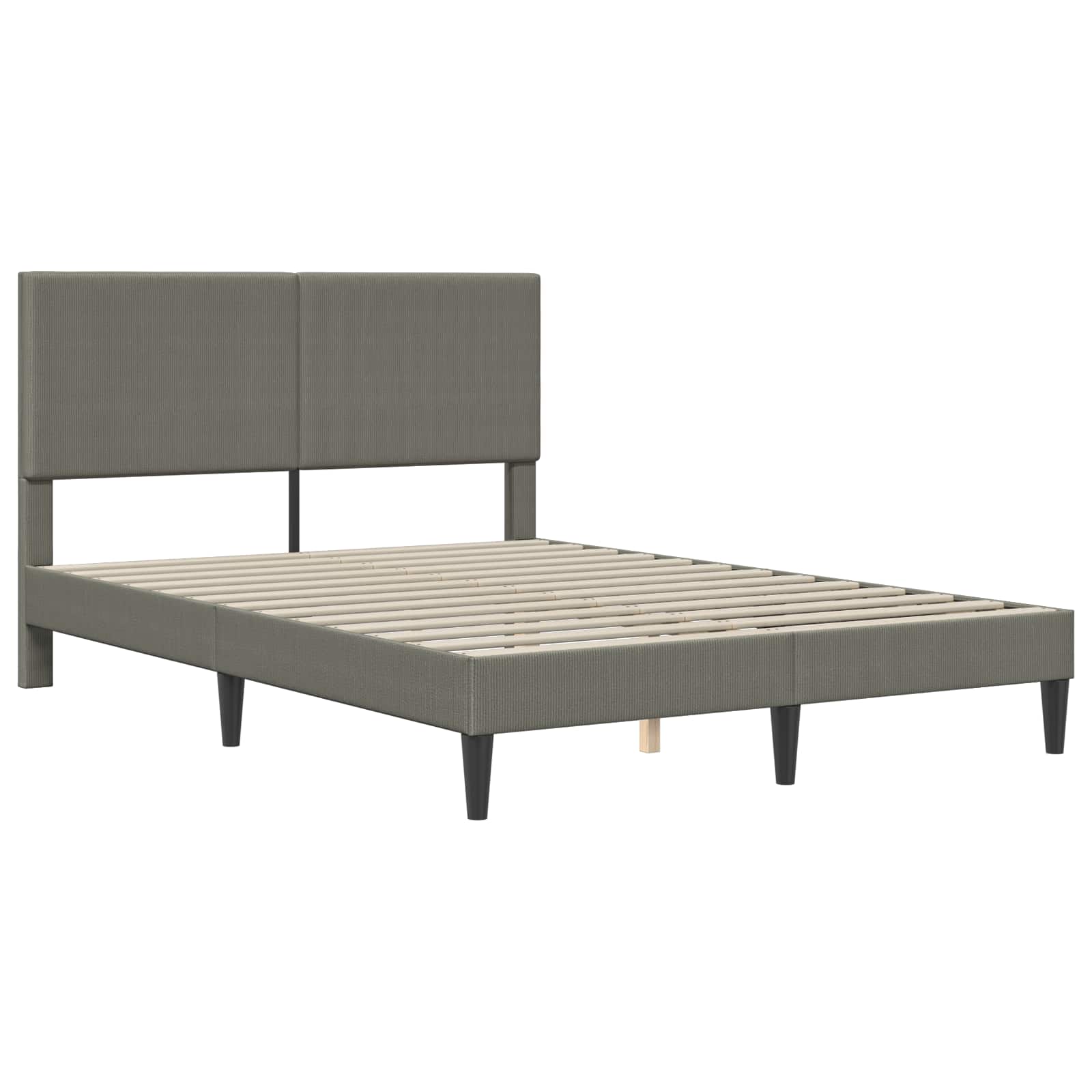 Krevetna konstrukcija Svjetlosiva 140 x 190 cm Kordura tekstil