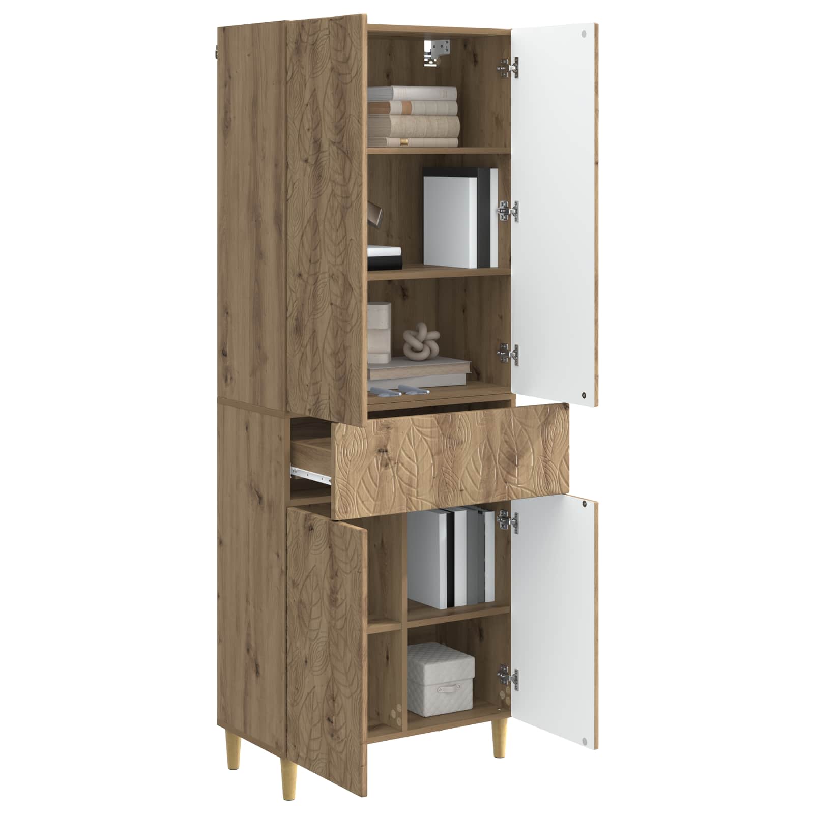 Set ormara 2 pcs Konstruirano drvo