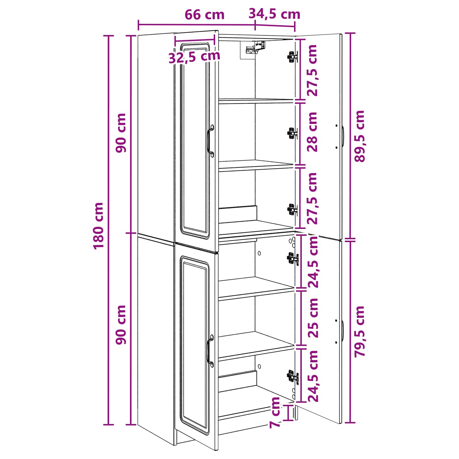 Set ormara 2 pcs Hrast sonoma Konstruirano drvo