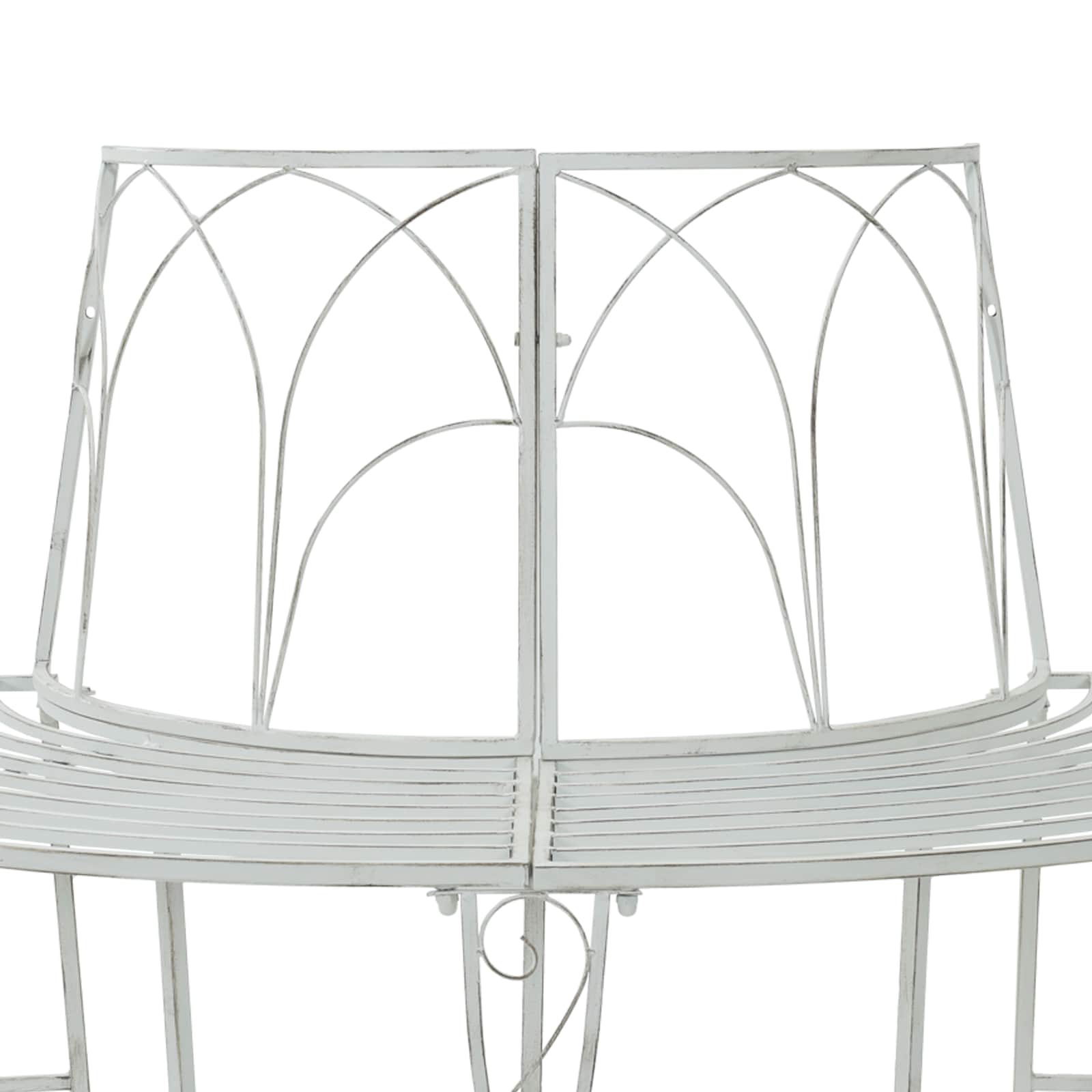 Klupa pod drvetom 4-Broj sjedala 160 x 80 x 89 cm Čelik