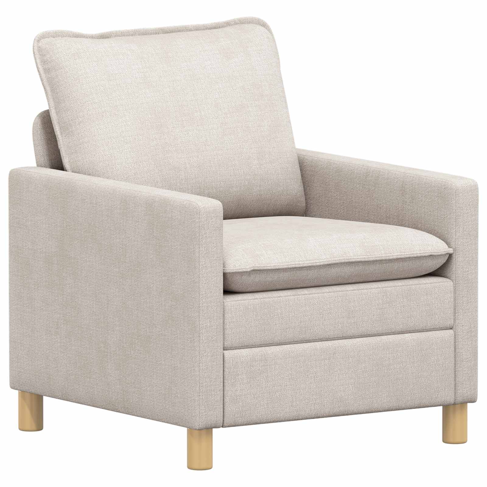 Set sofe 2 pcs Krem Poliester