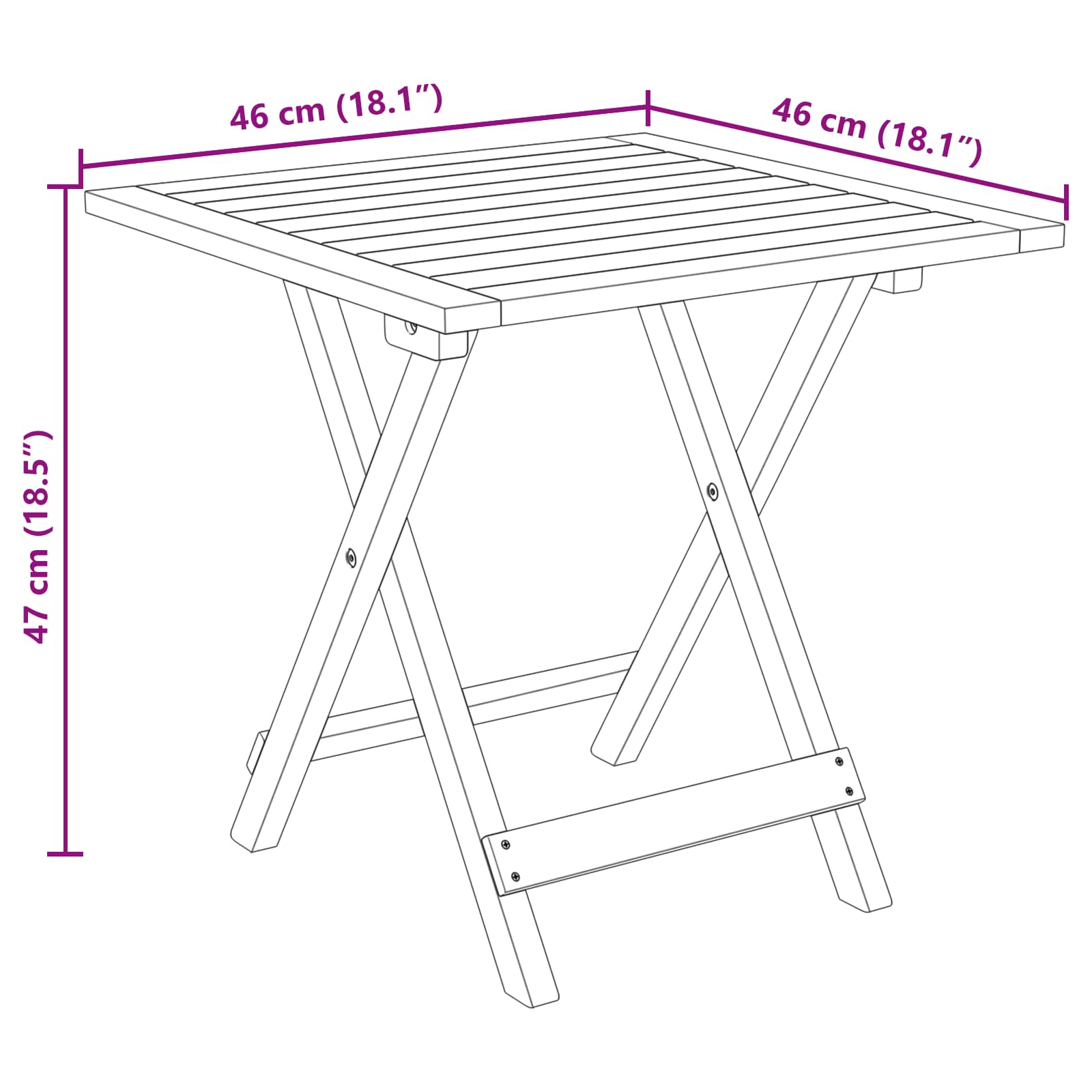 Ležaljka koja se može preklopiti i nagnuti 3 pcs Krem bijela