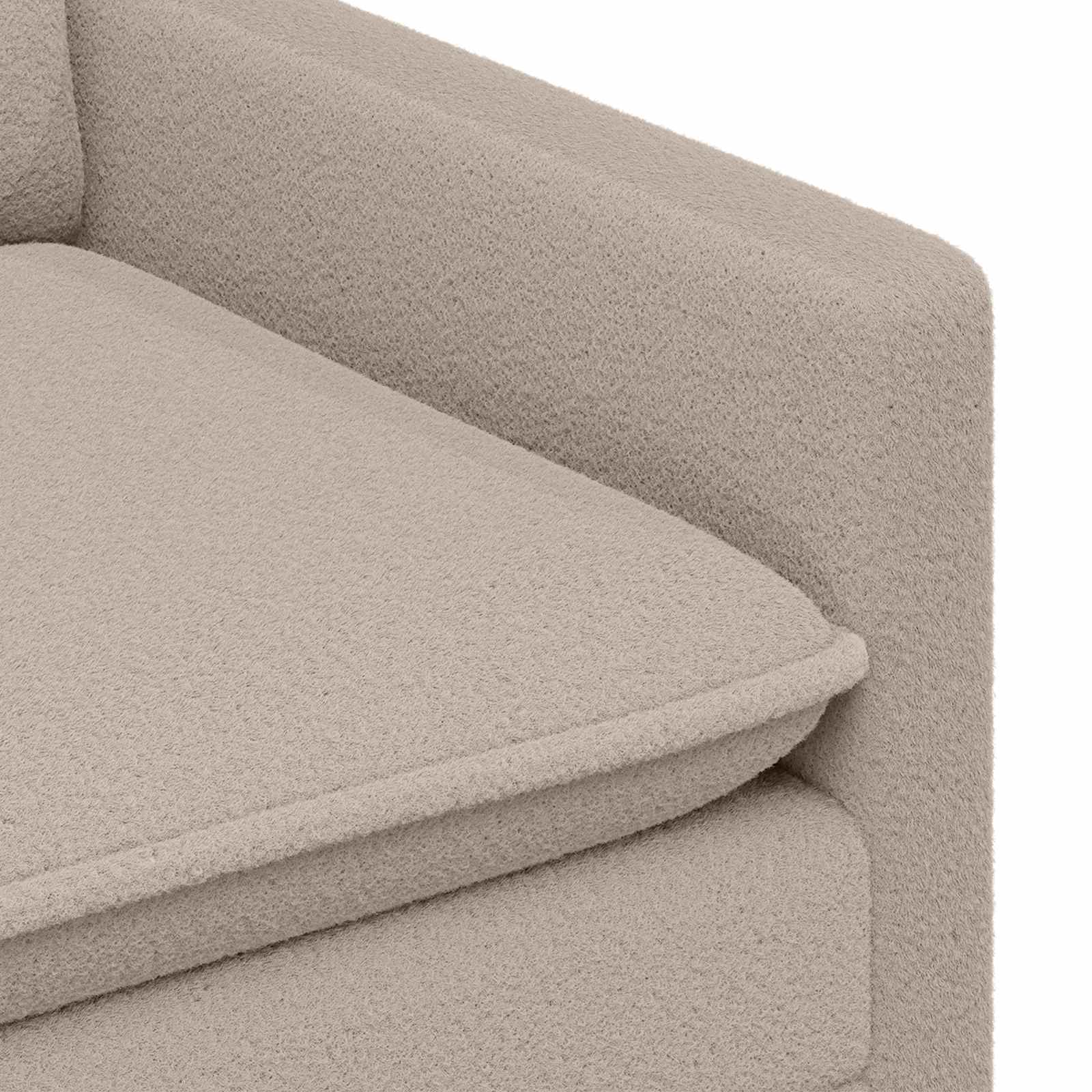 Sofa Svjetlosiva 76 x 81 x 87,5 cm Tkanina