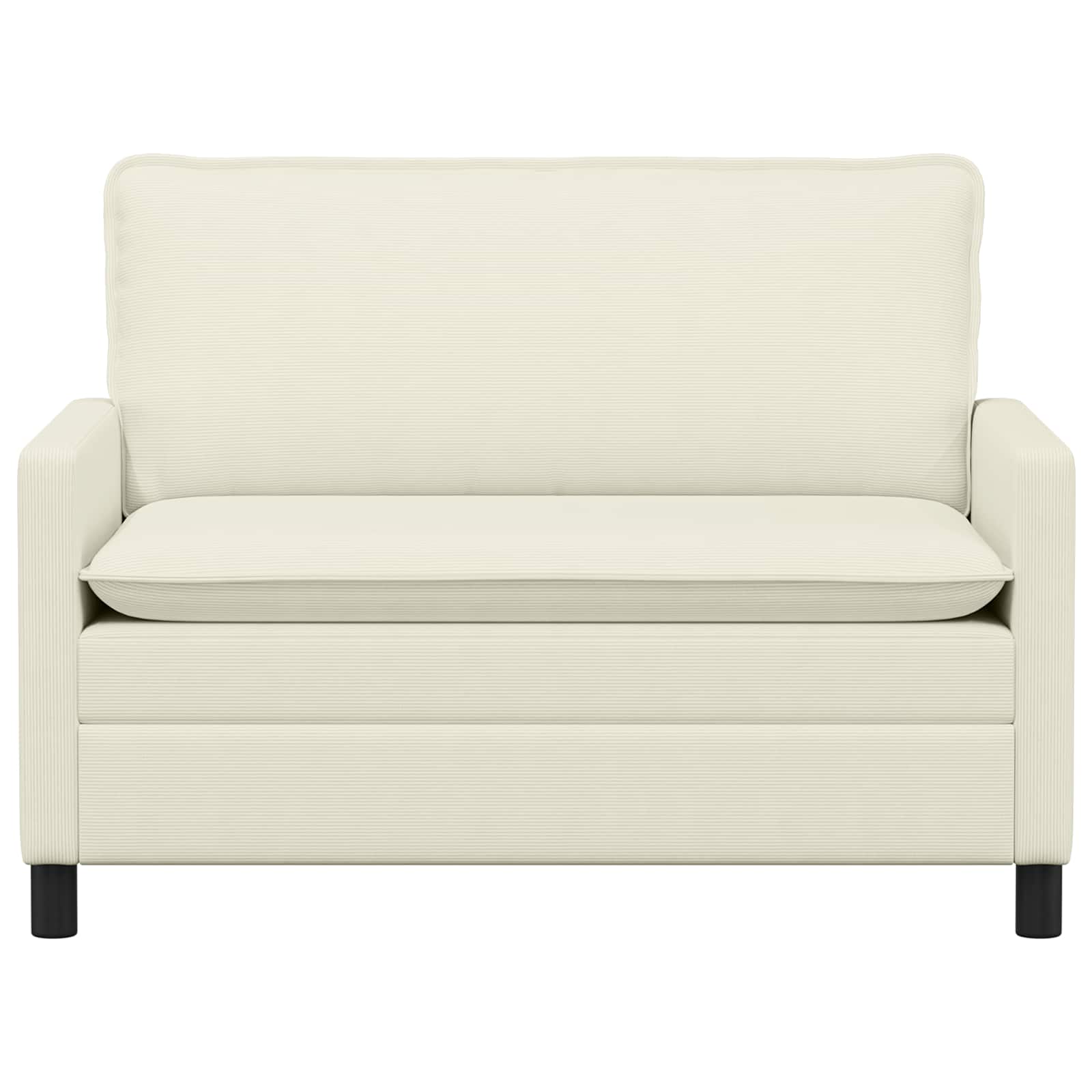 Sofa Krem 126 x 81 x 87,5 cm Tkanina