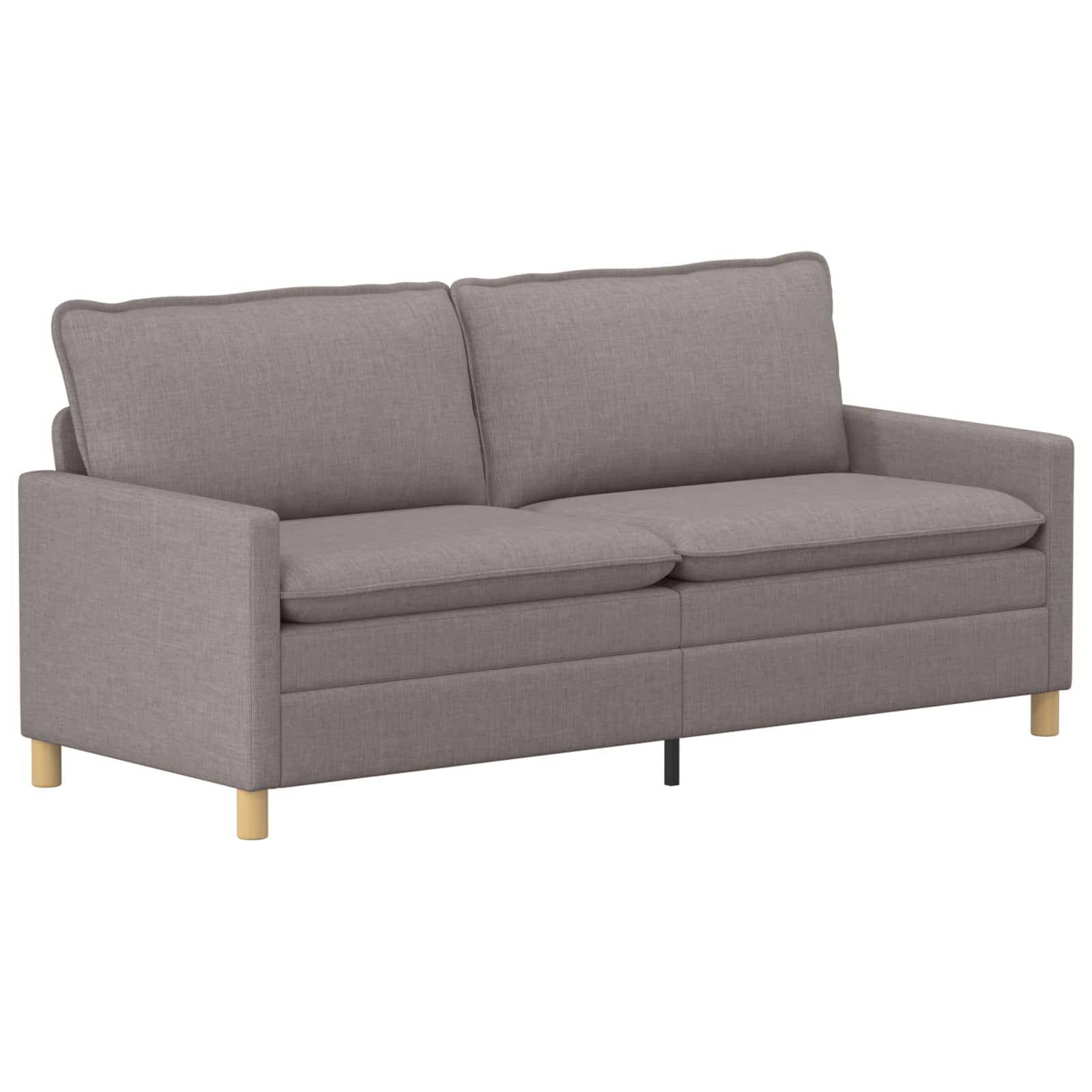 Sofa Sivosmeđa 196 x 81 x 87,5 cm Tkanina