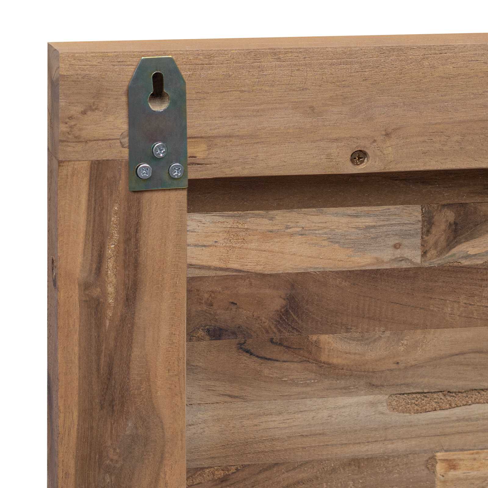Uzglavlje za krevet Prirodna Čvrsto teak drvo