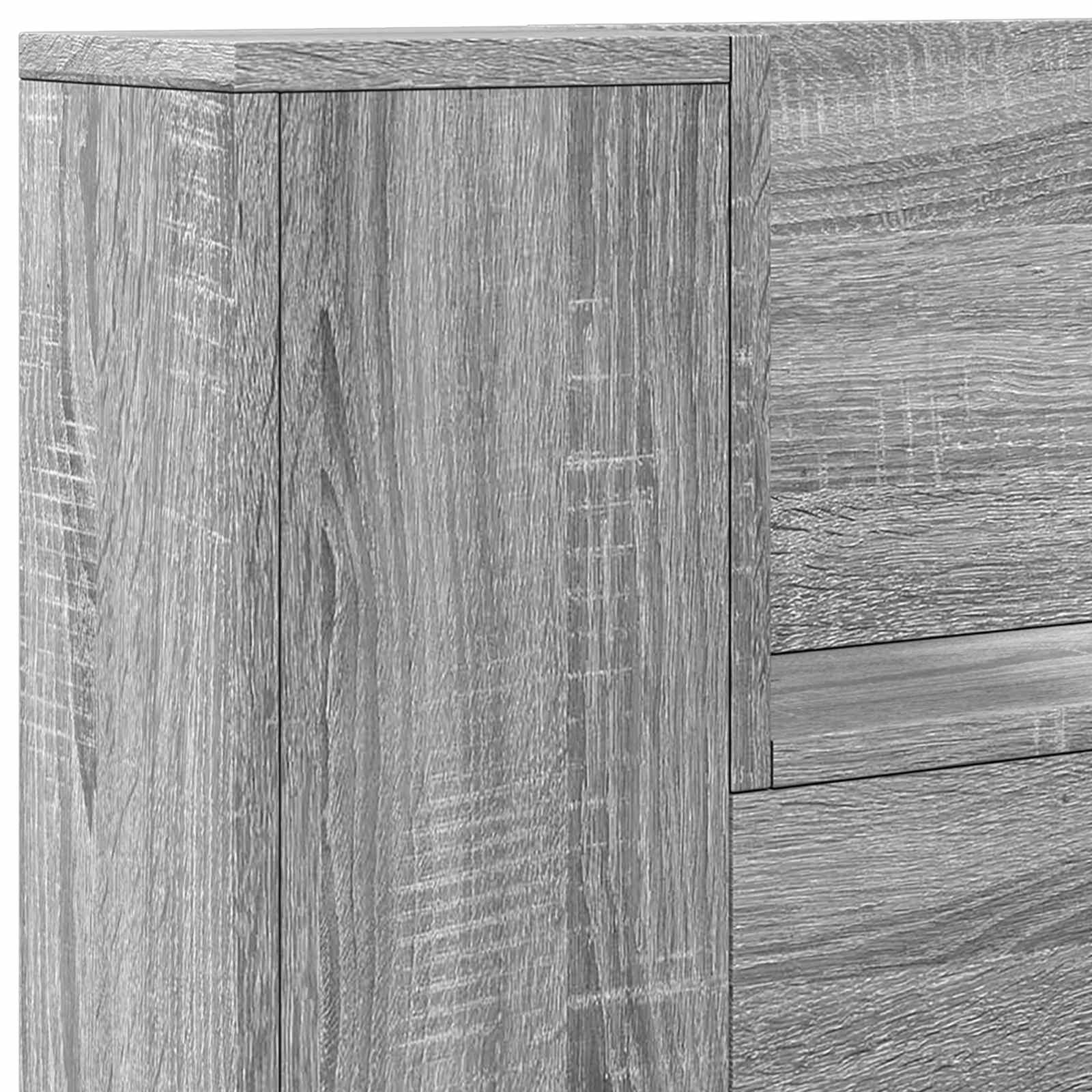 Uzglavlje Siva Sonoma 100 x 16,5 x 103,5 cm Konstruirano drvo