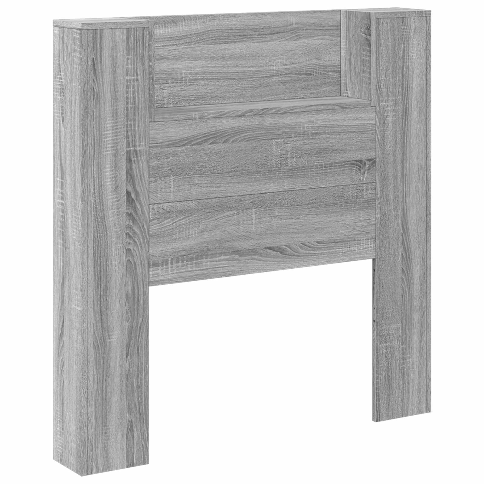 Uzglavlje Siva Sonoma 100 x 16,5 x 103,5 cm Konstruirano drvo