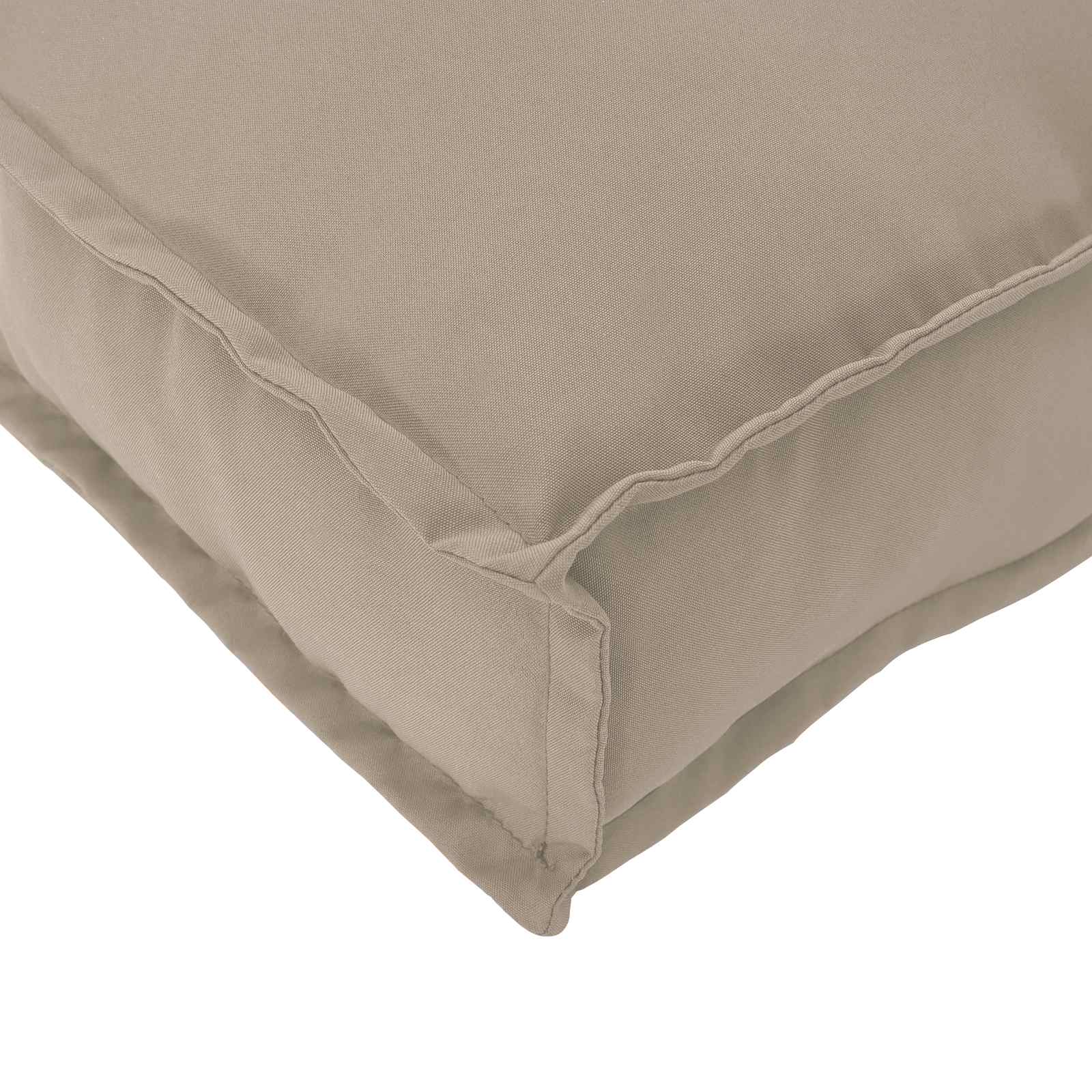 Set sofe Sivo-smeđa 133 x 92 x 69 cm Čvrsto drvo akacije