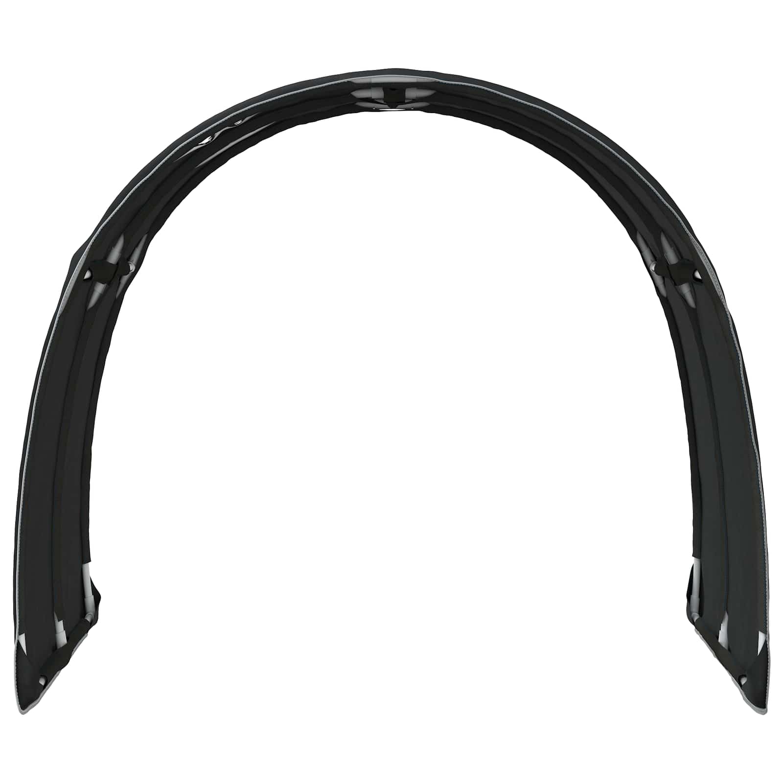 Tunis za krevet 2 pcs Crna 211 x 67.5 x 2 cm Poliester