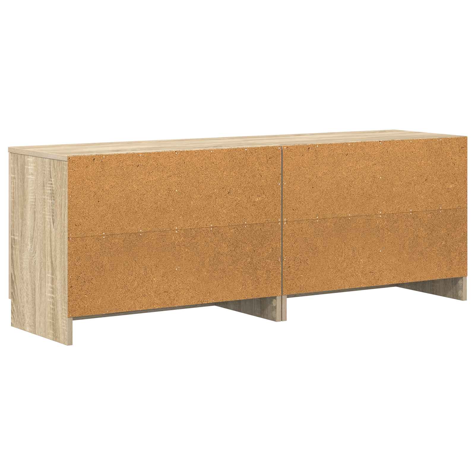 Ormarić za krevet s pohranom 2 pcs Hrast sonoma 66 x 35 x 48 cm