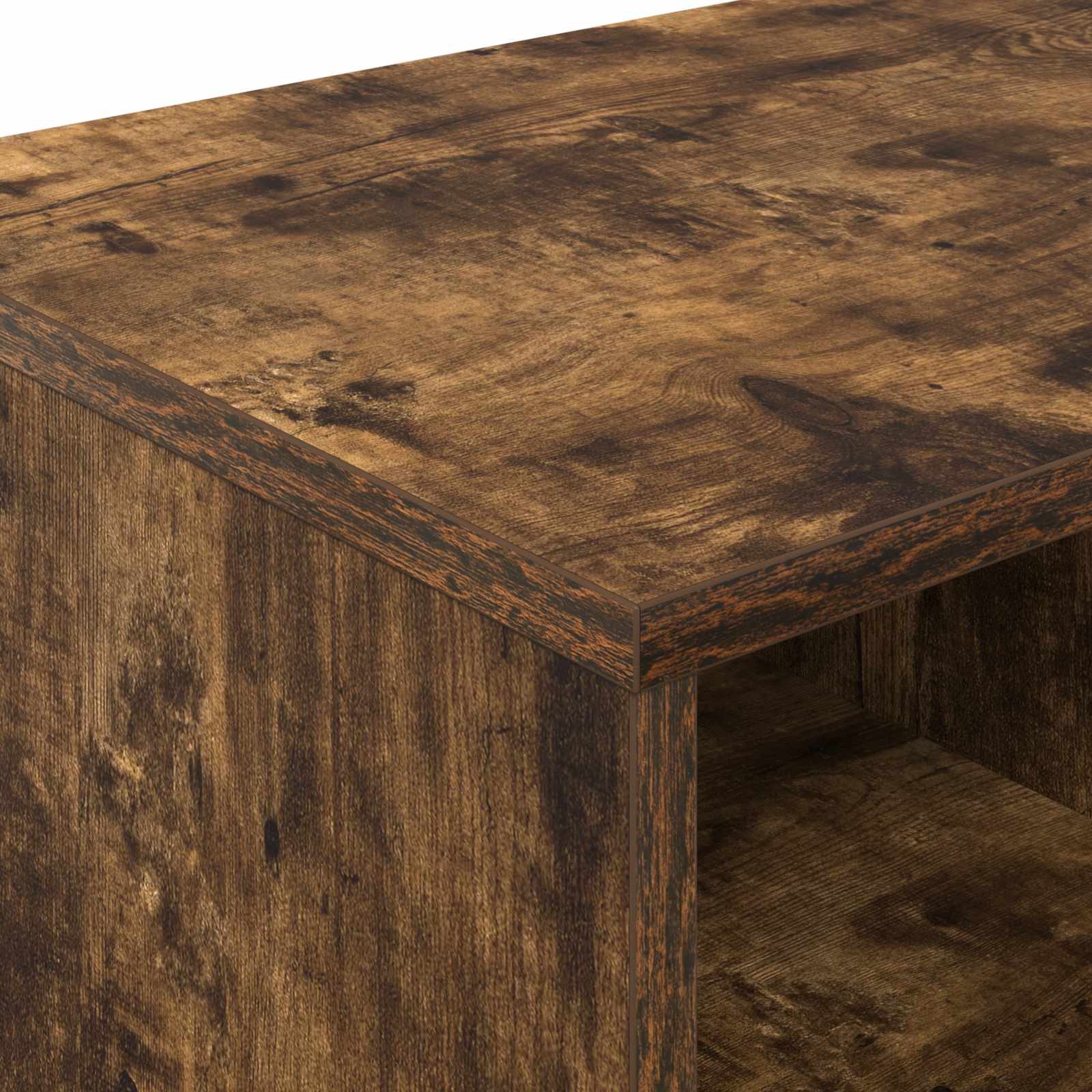 Ormar za krevet na kat 2 kom. Dimljeni hrast 66 x 35 x 48 cm