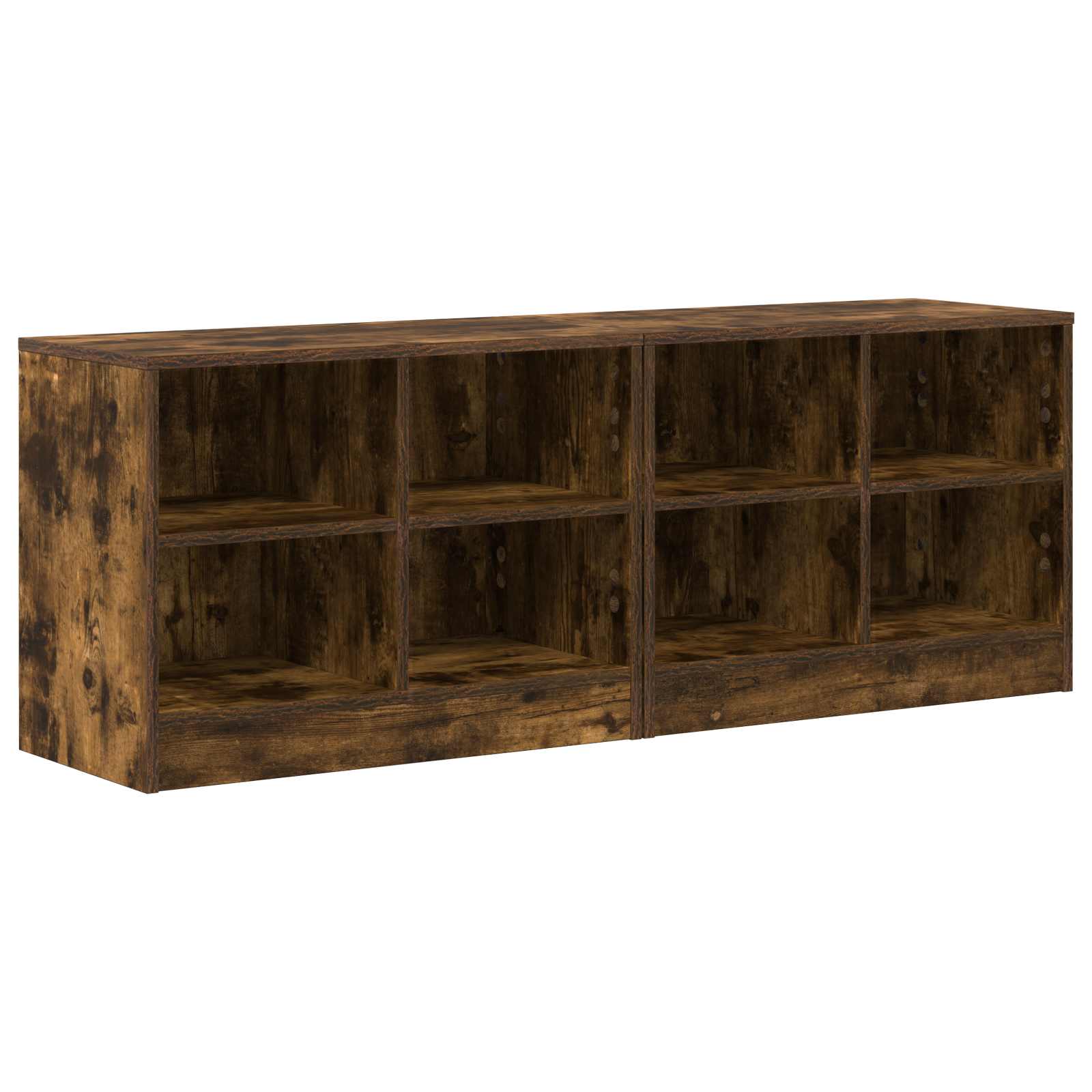 Ormarić za krevet 2 pcs Dimljeni hrast 66 x 33 x 48 cm